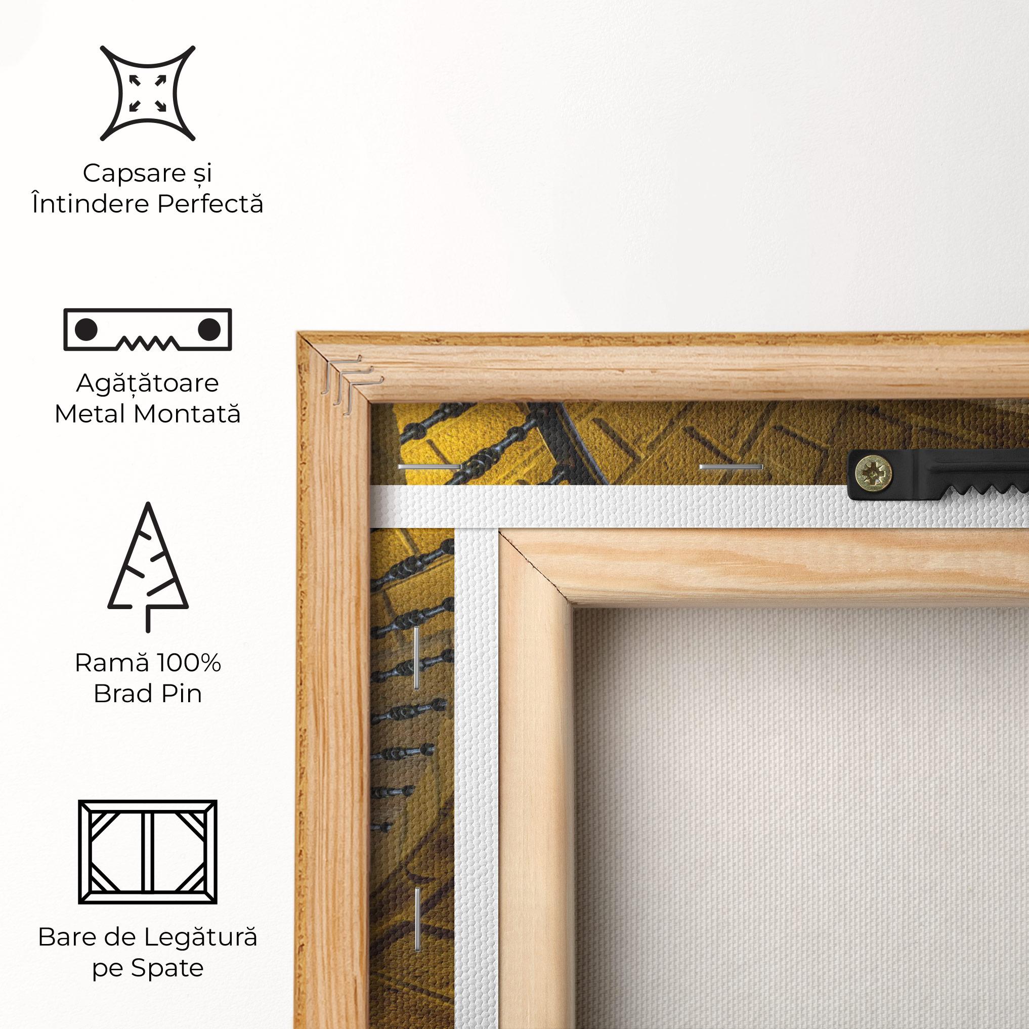 Tablou Canvas Triple Staircase mockup 5