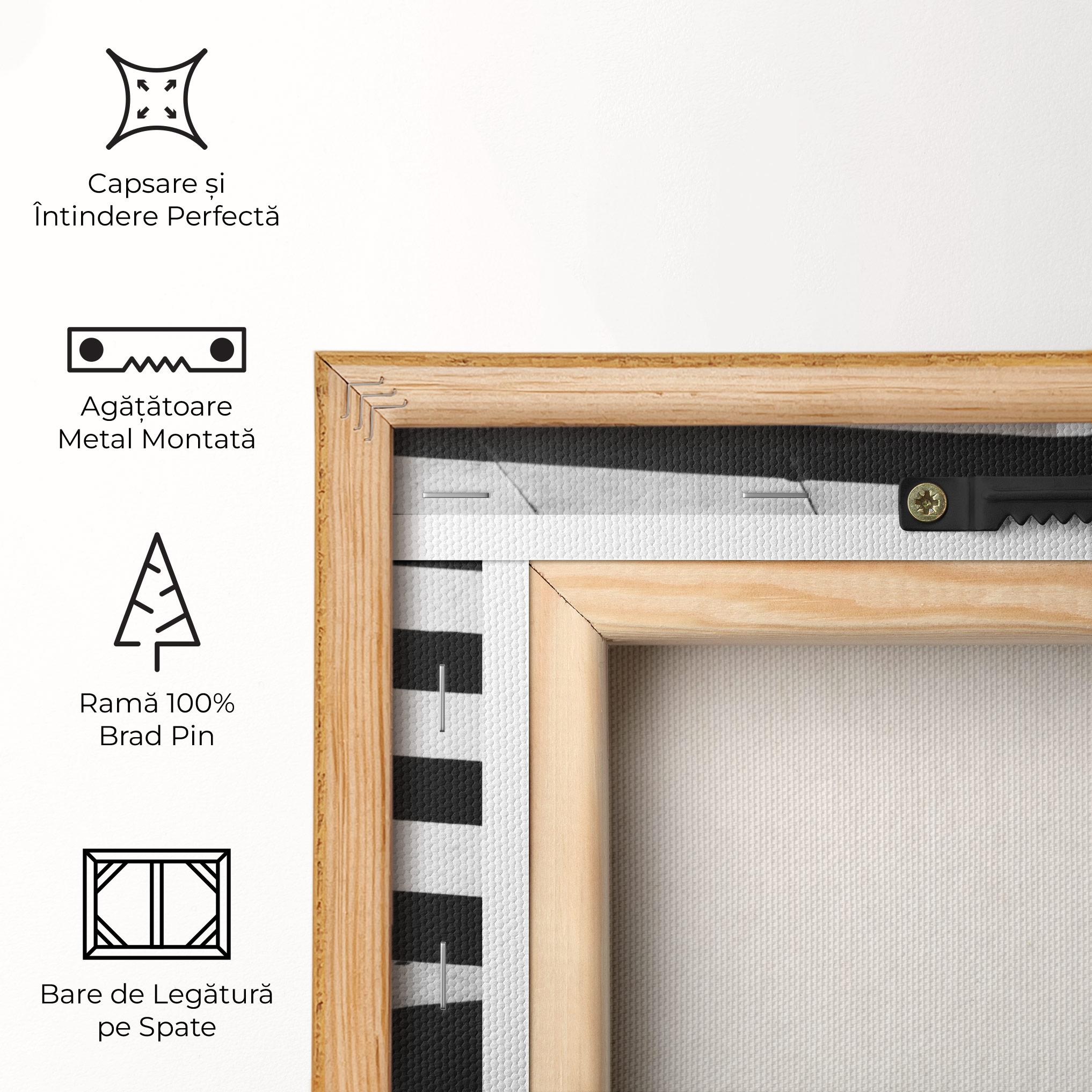 Tablou Canvas Walking On Lines mockup 5