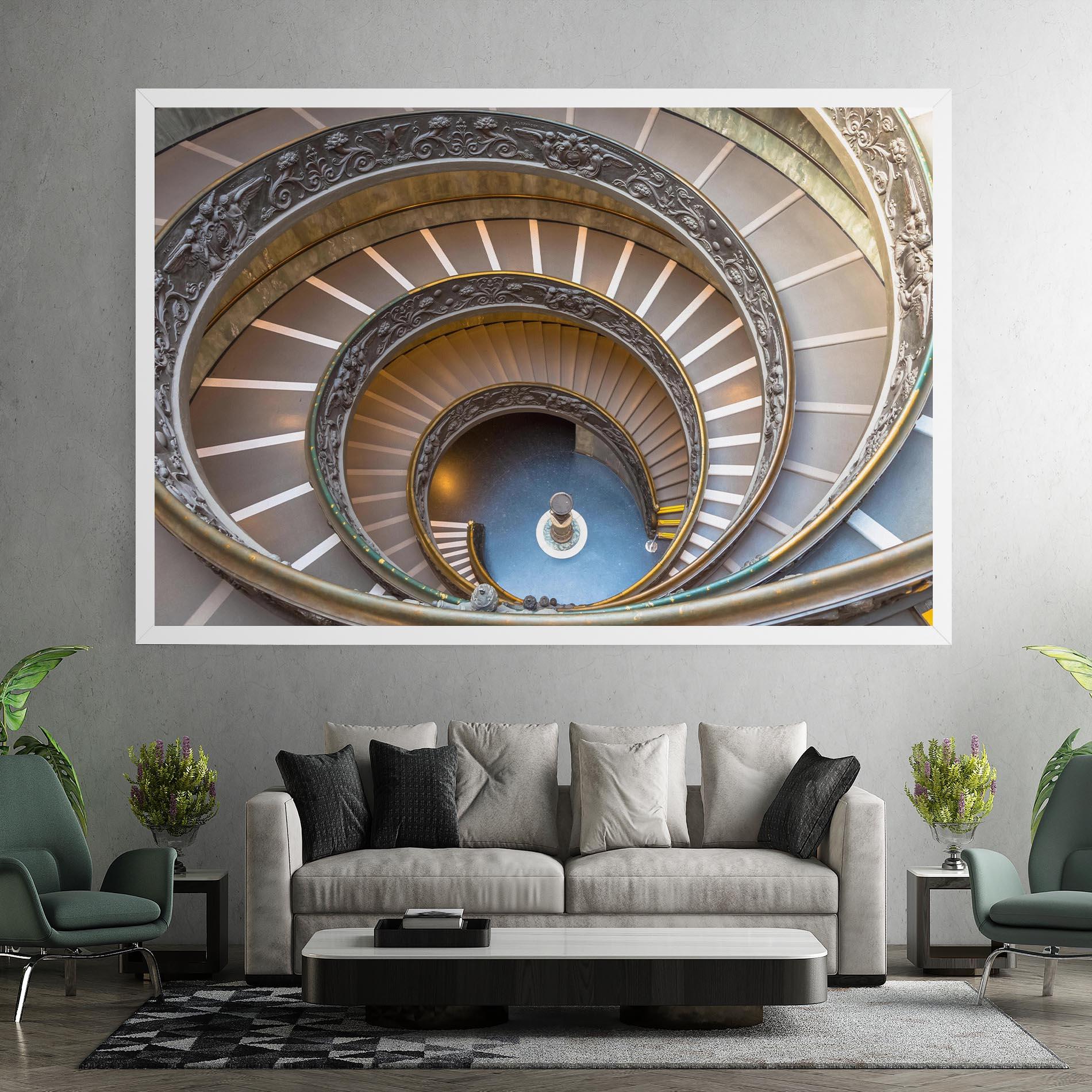 Tablou Canvas Colored Stairs mockup 7