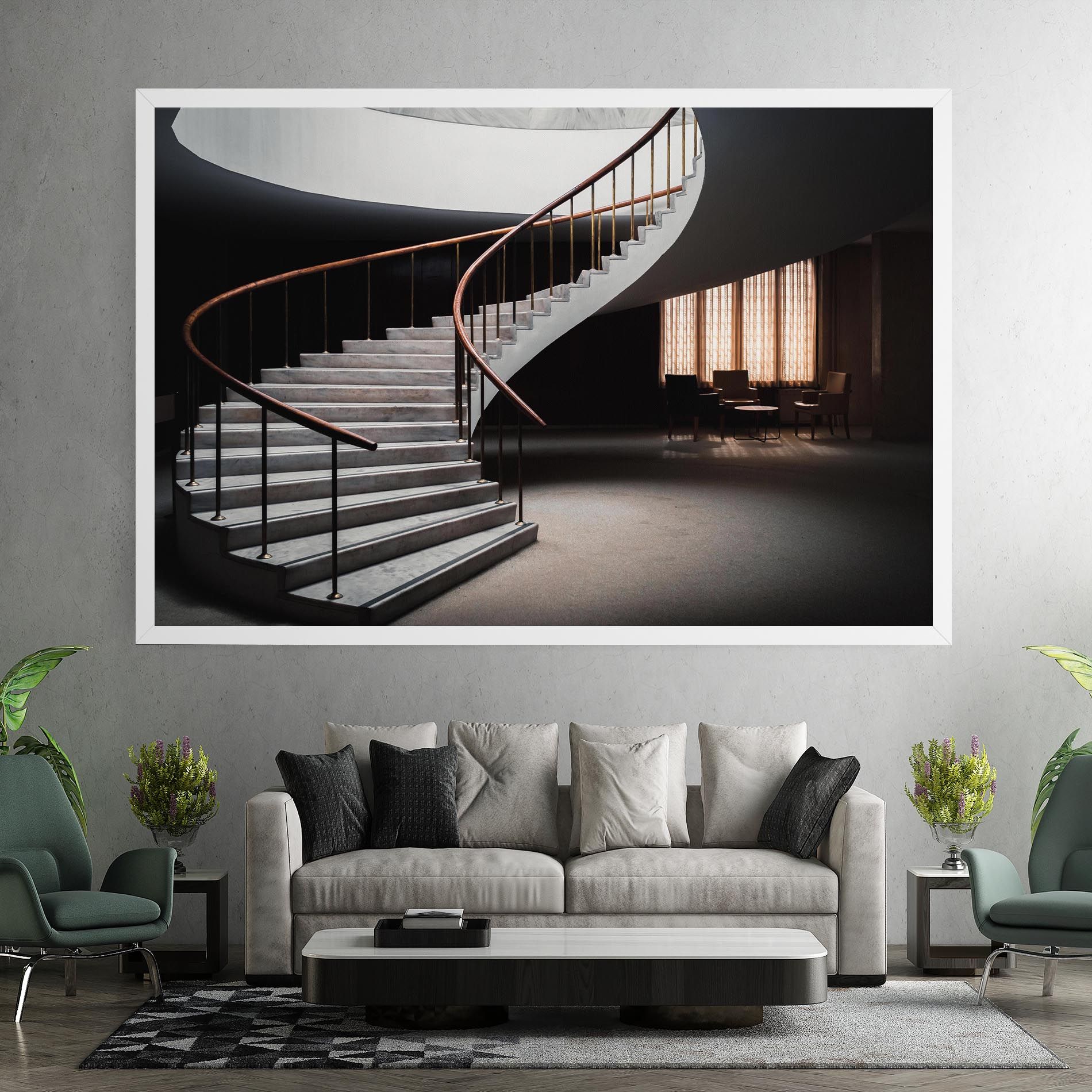 Dark Room Stairs mockup 7