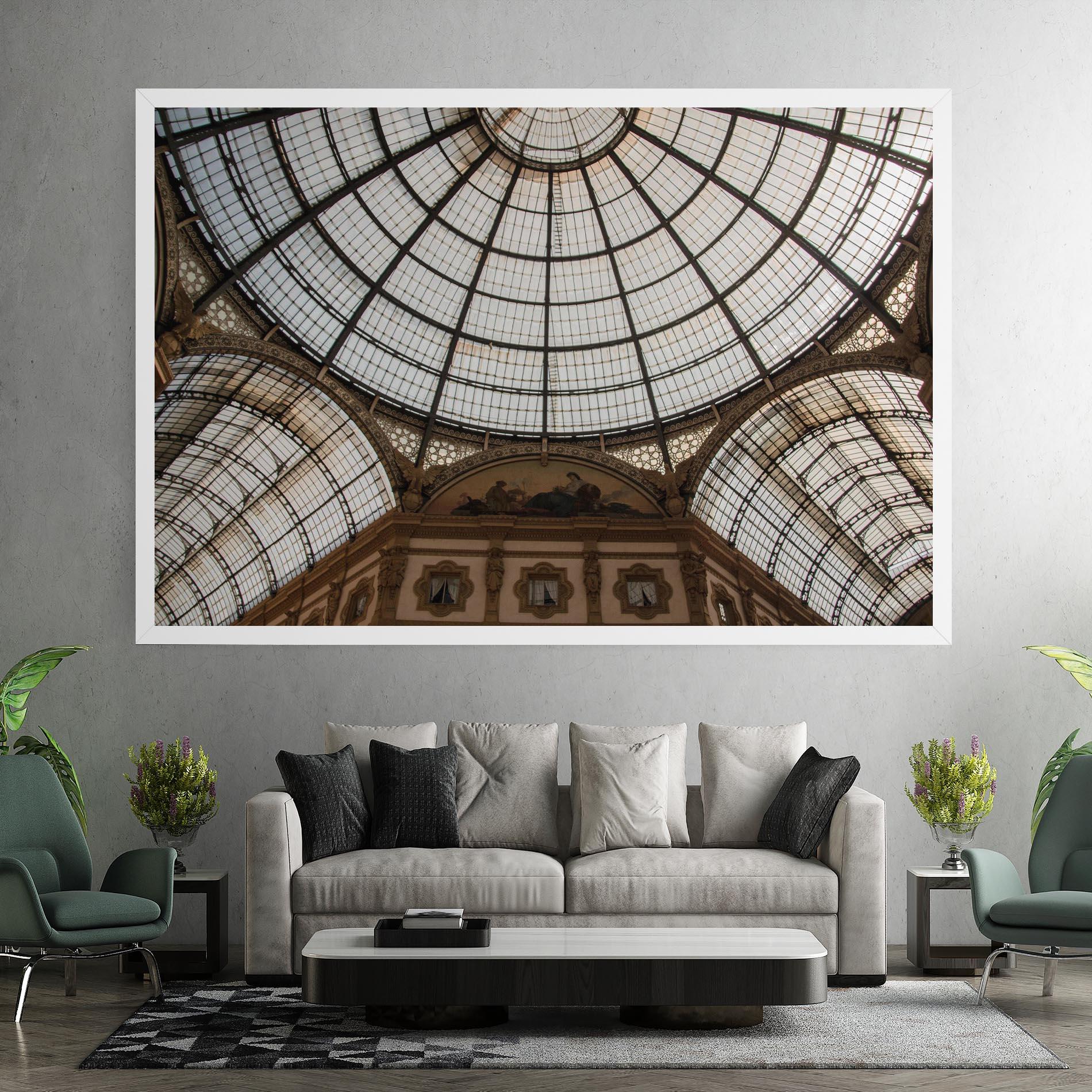 Tablou Canvas Galleria Ceiling mockup 7