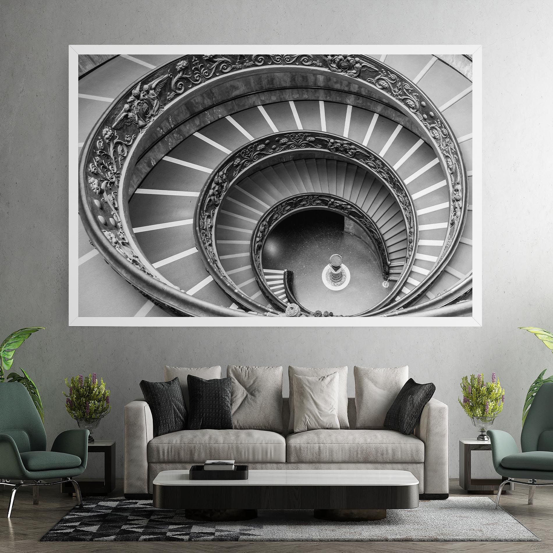 Grey Spiral mockup 7
