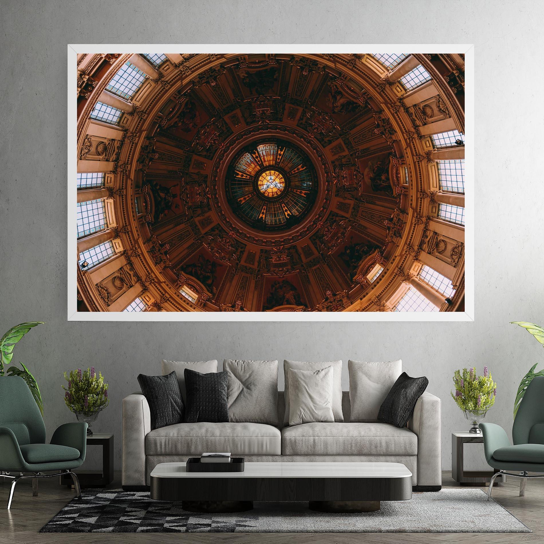 Tablou Canvas Painted Ceiling mockup 7