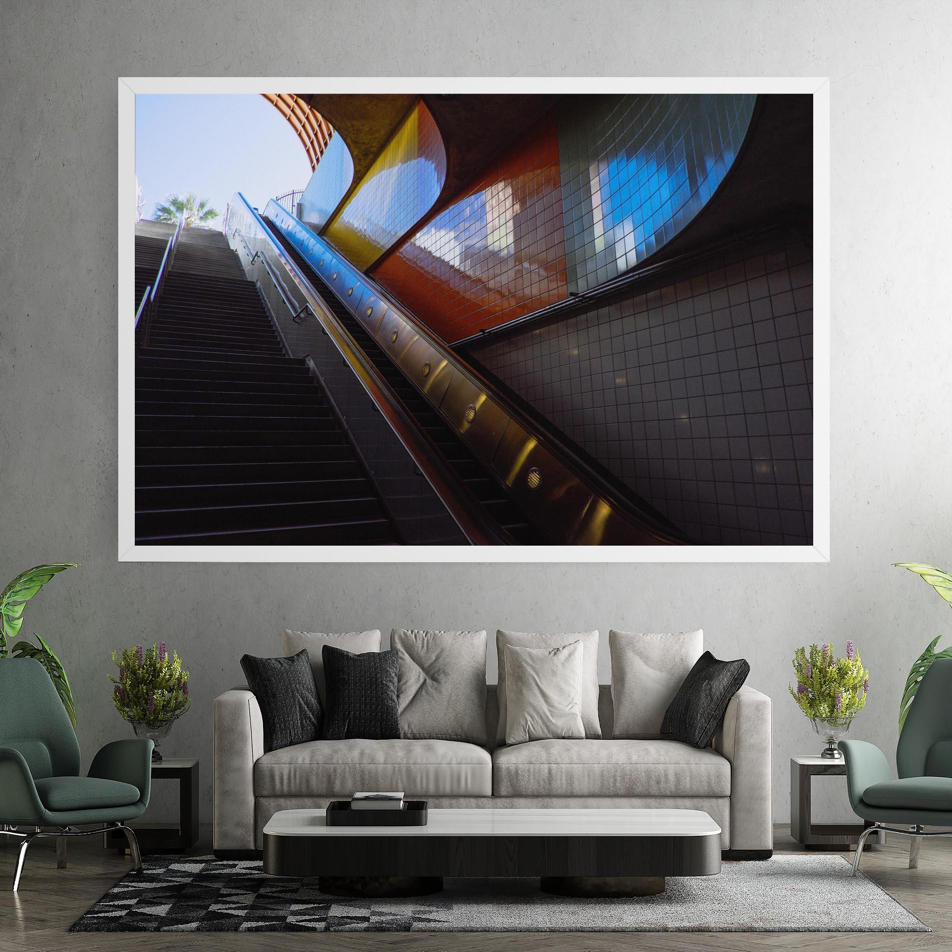 Tablou Canvas Up Stairs mockup 7