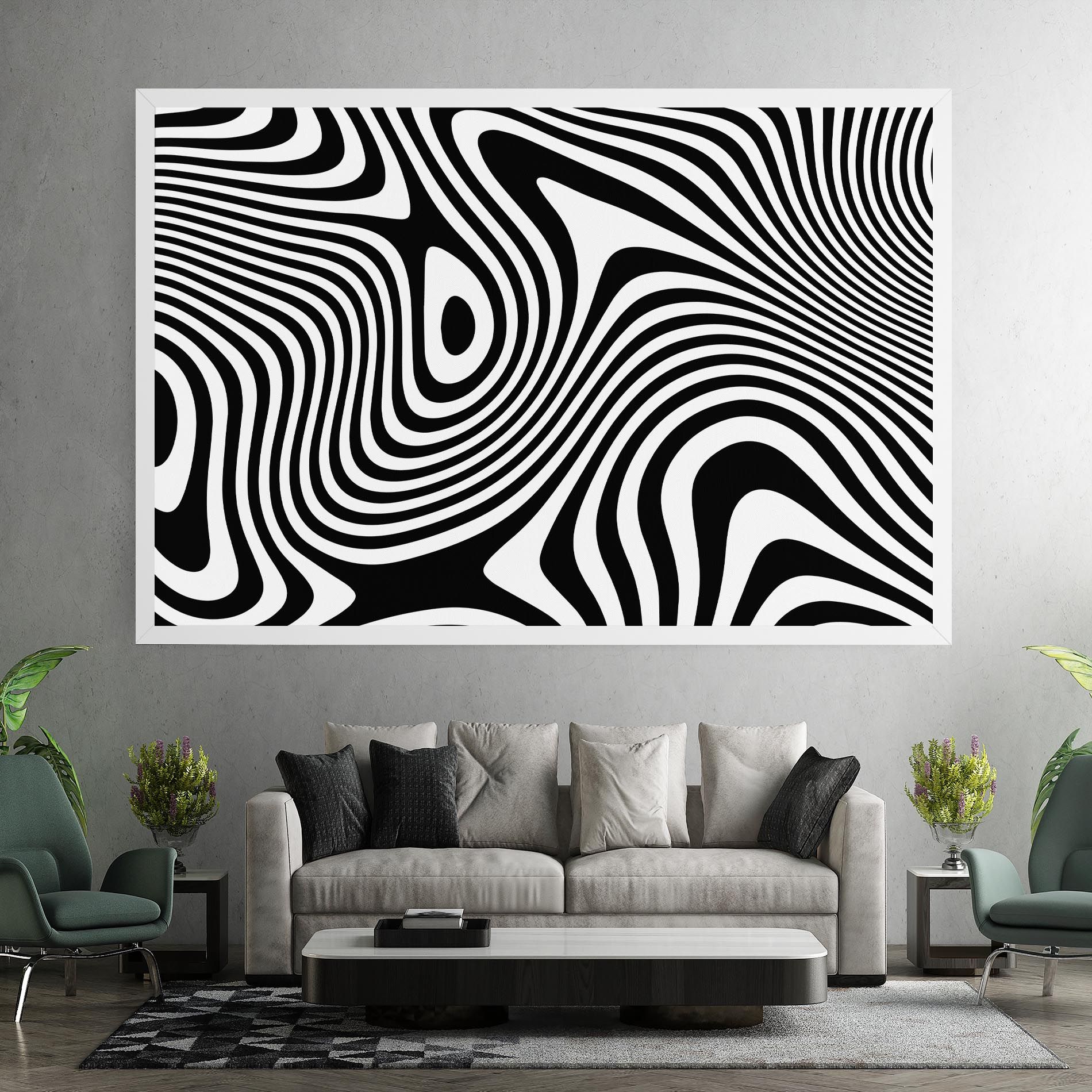 Wavy Stripes 01 mockup 7