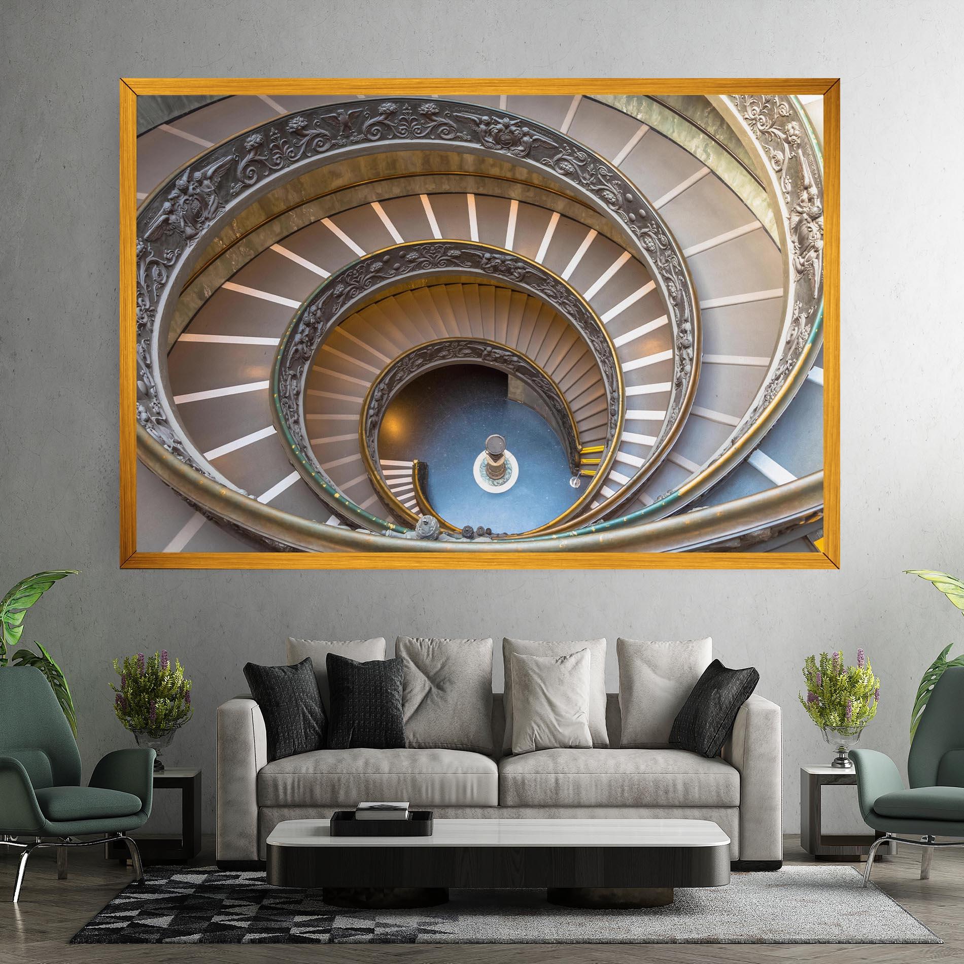 Tablou Canvas Colored Stairs mockup 7