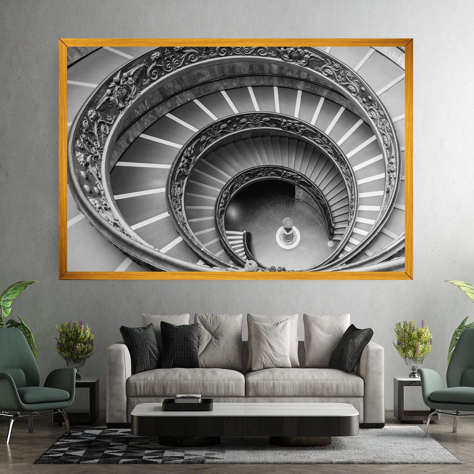 Grey Spiral mockup 7