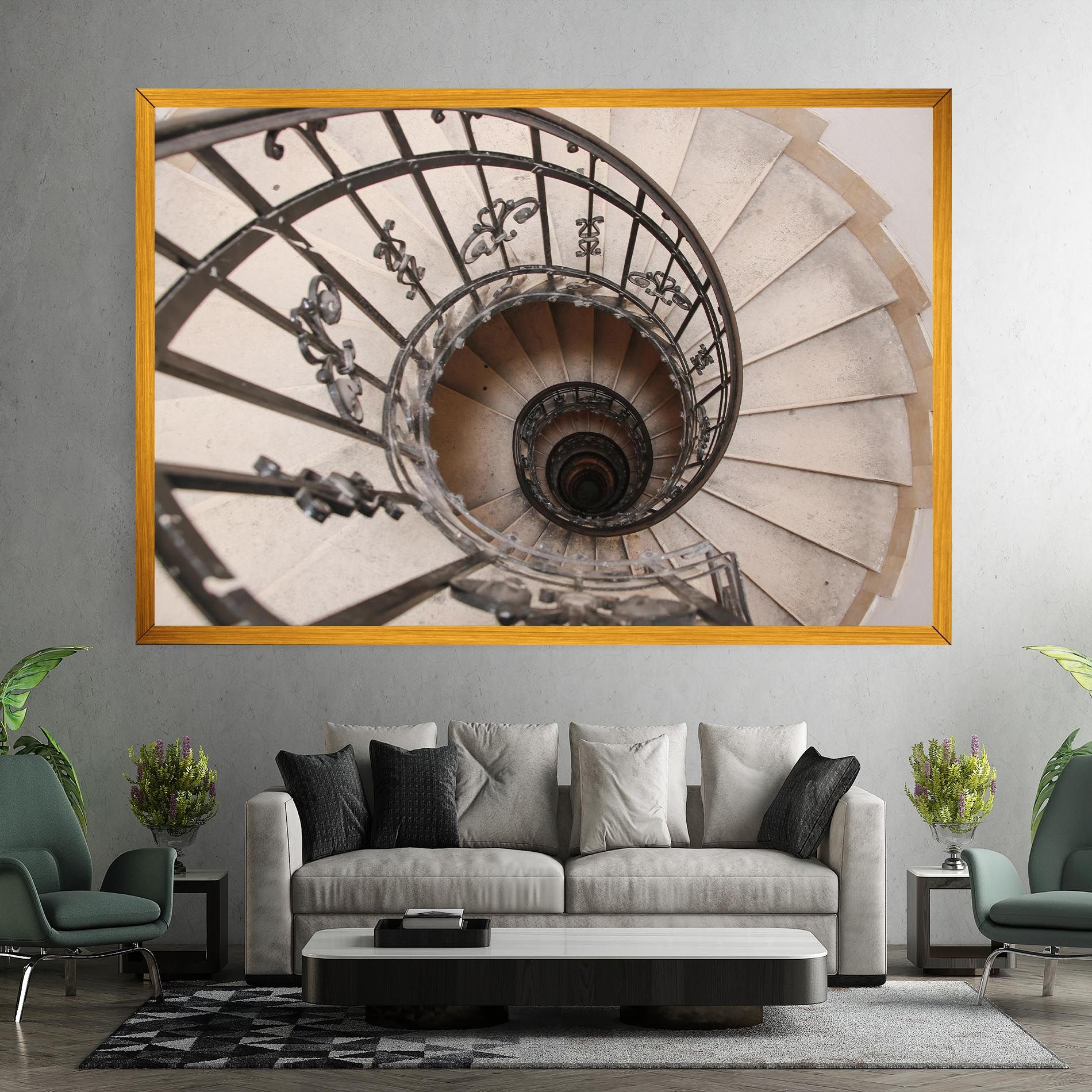 Old House Stairs mockup 7