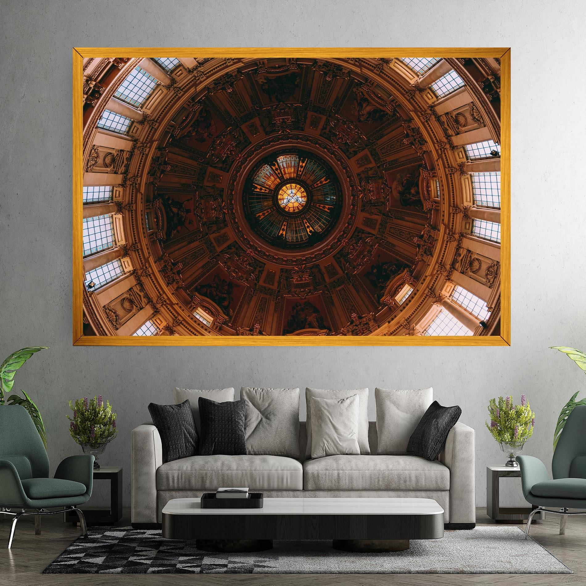 Tablou Canvas Painted Ceiling mockup 7