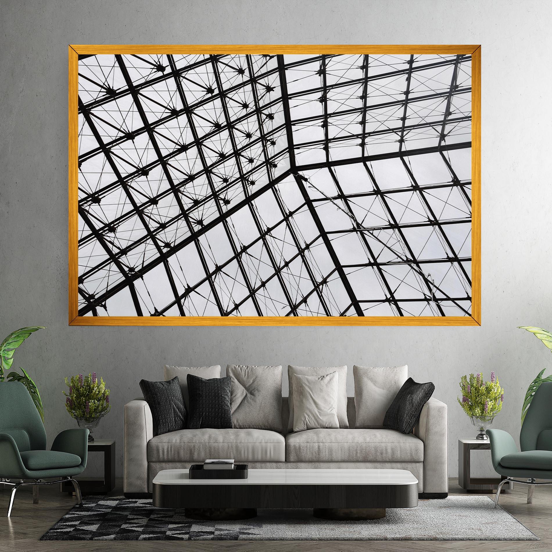 Tablou Canvas Square Ceiling mockup 7