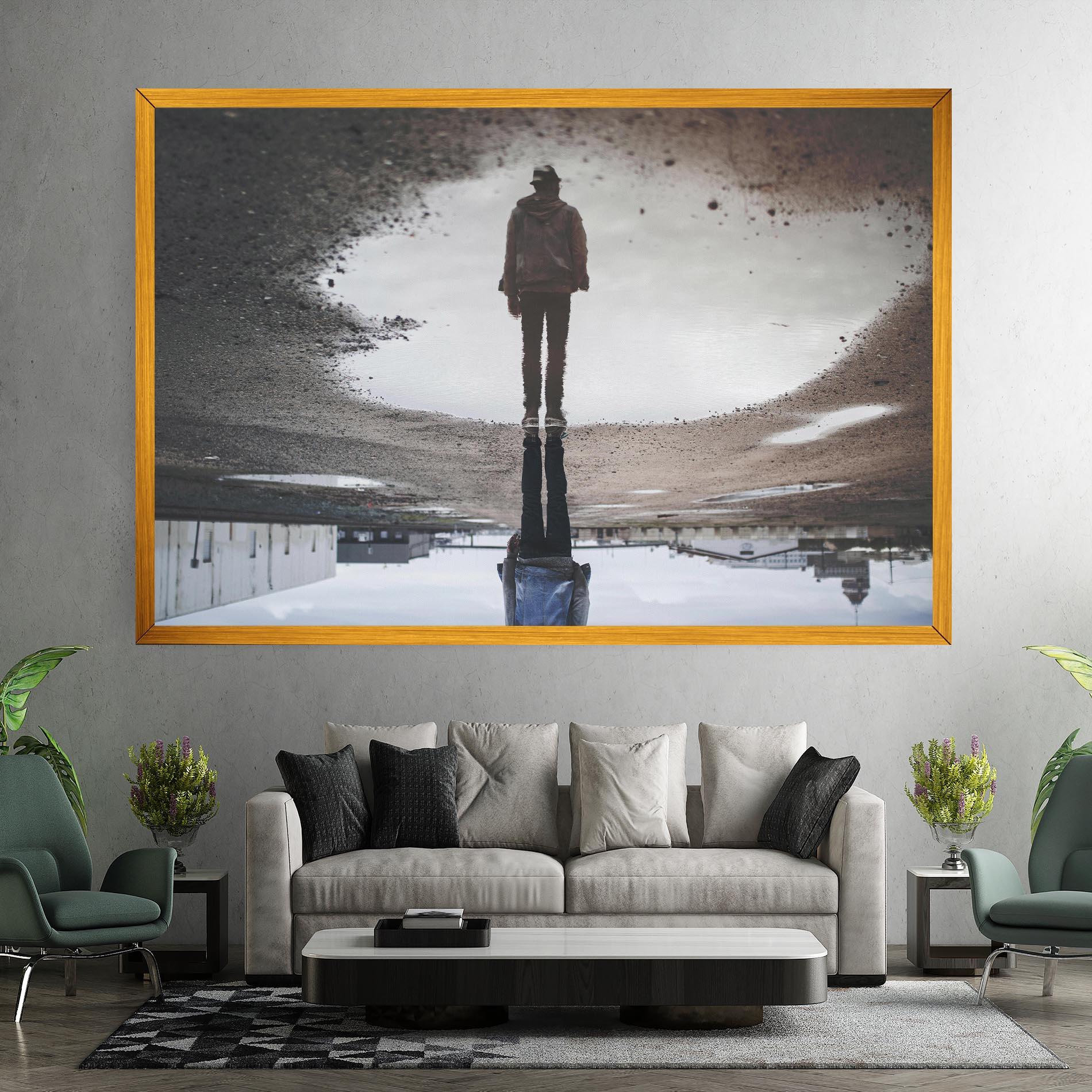 Tablou Canvas Water Refraction mockup 7