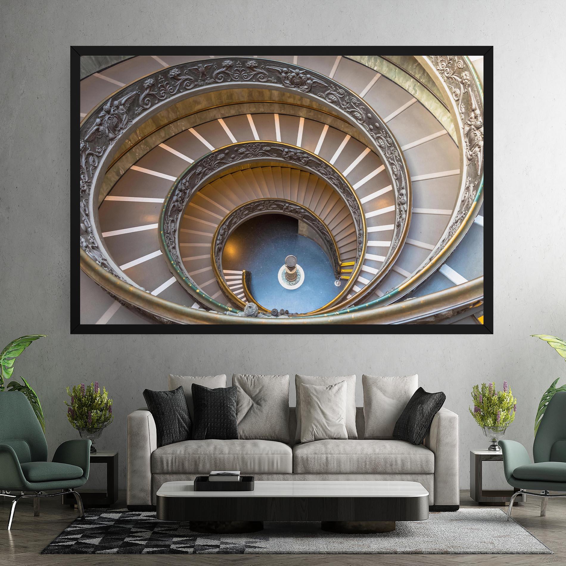 Tablou Canvas Colored Stairs mockup 7