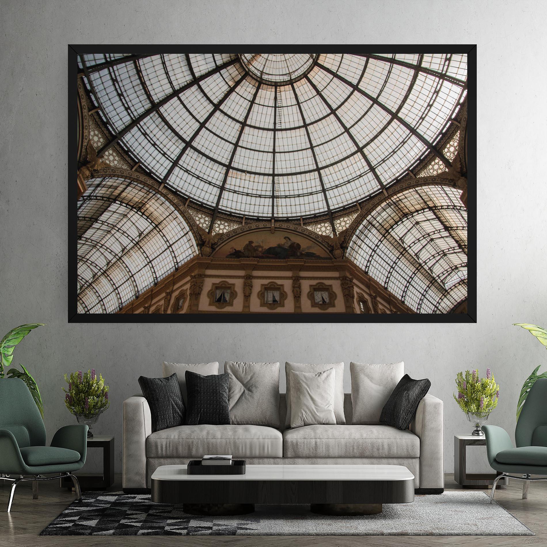 Tablou Canvas Galleria Ceiling mockup 7