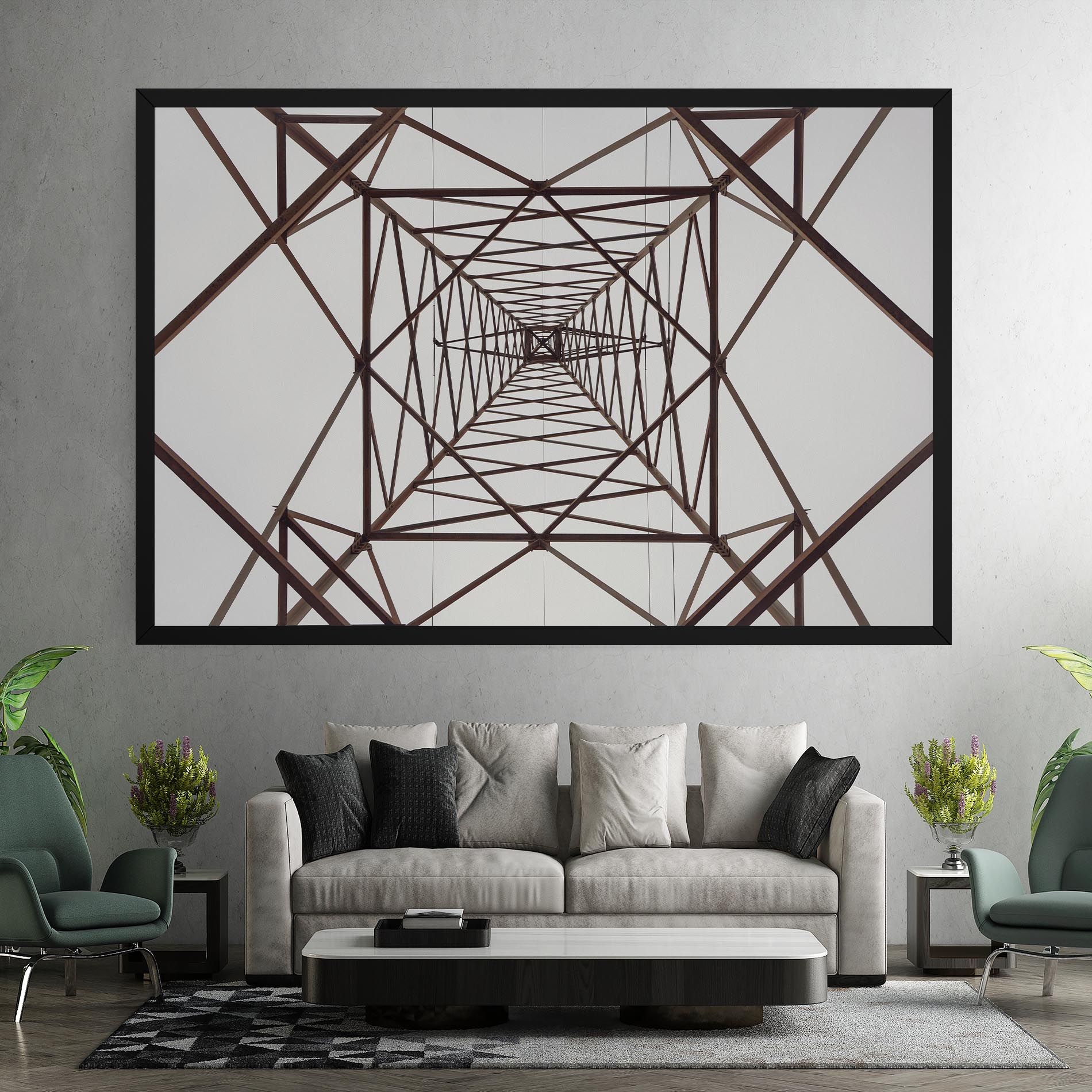 Geometric Pillar mockup 7