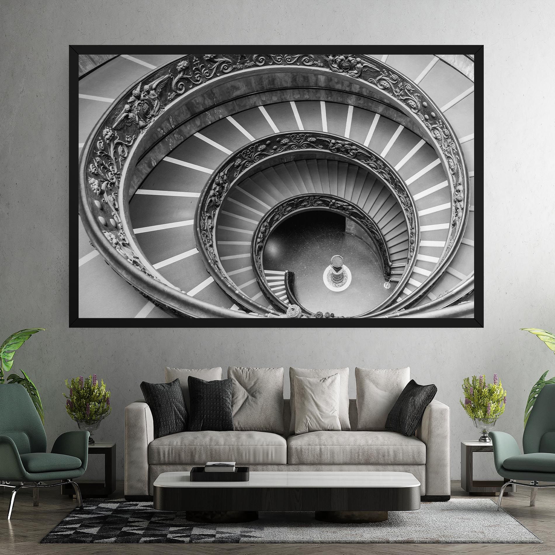 Grey Spiral mockup 7