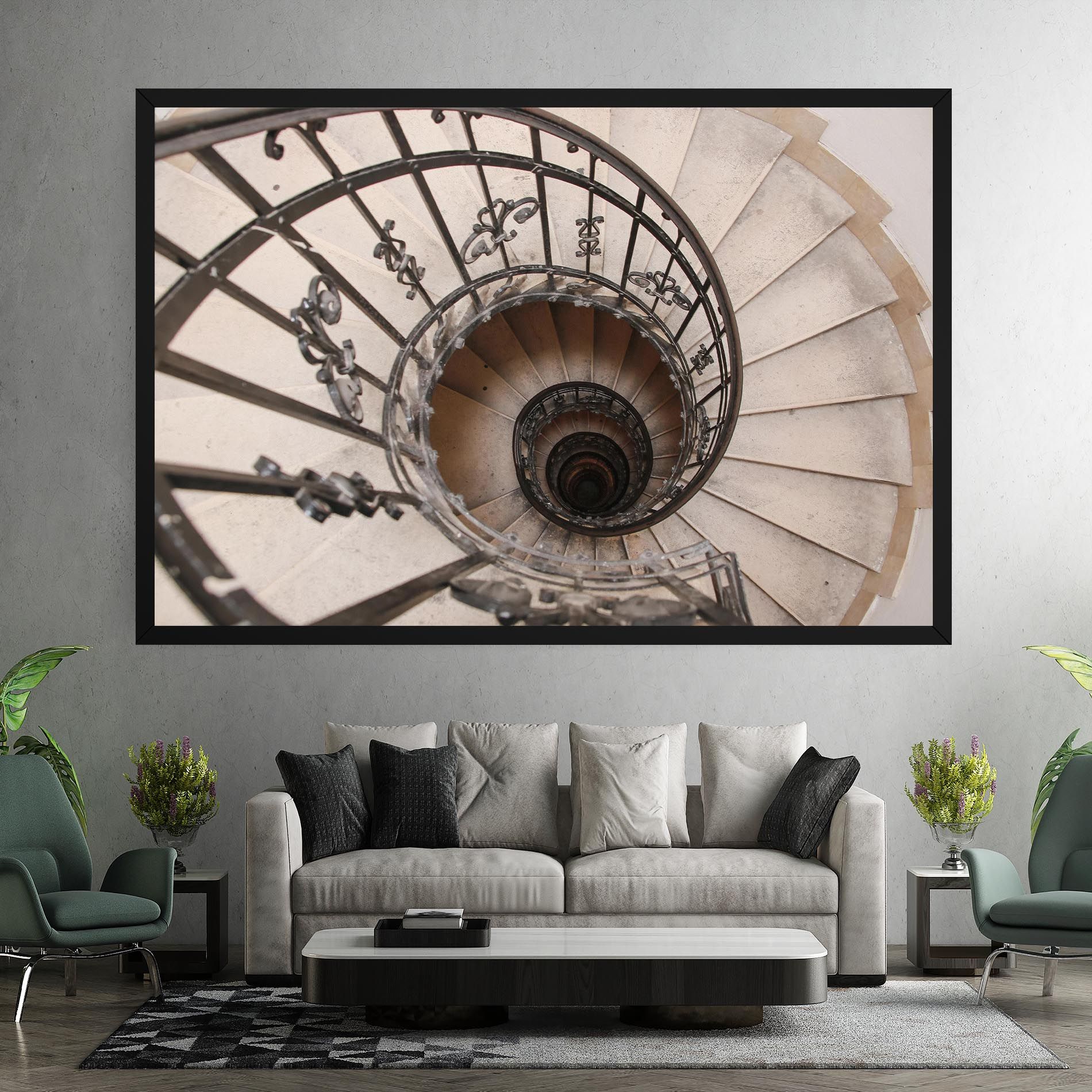 Old House Stairs mockup 7