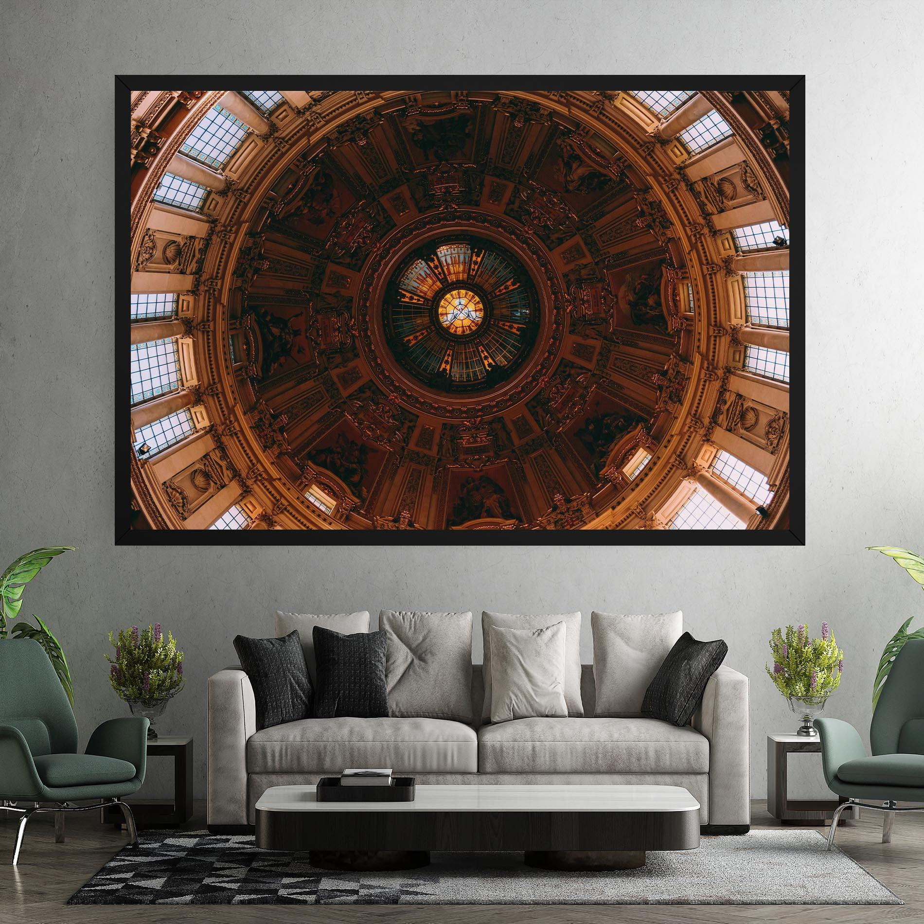 Tablou Canvas Painted Ceiling mockup 7