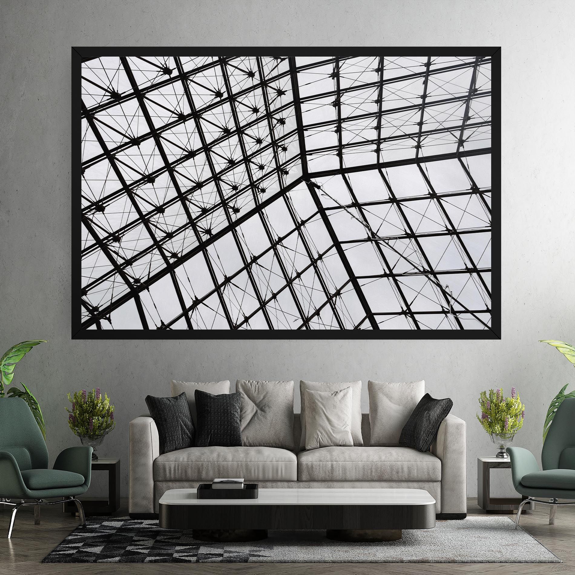 Square Ceiling mockup 7