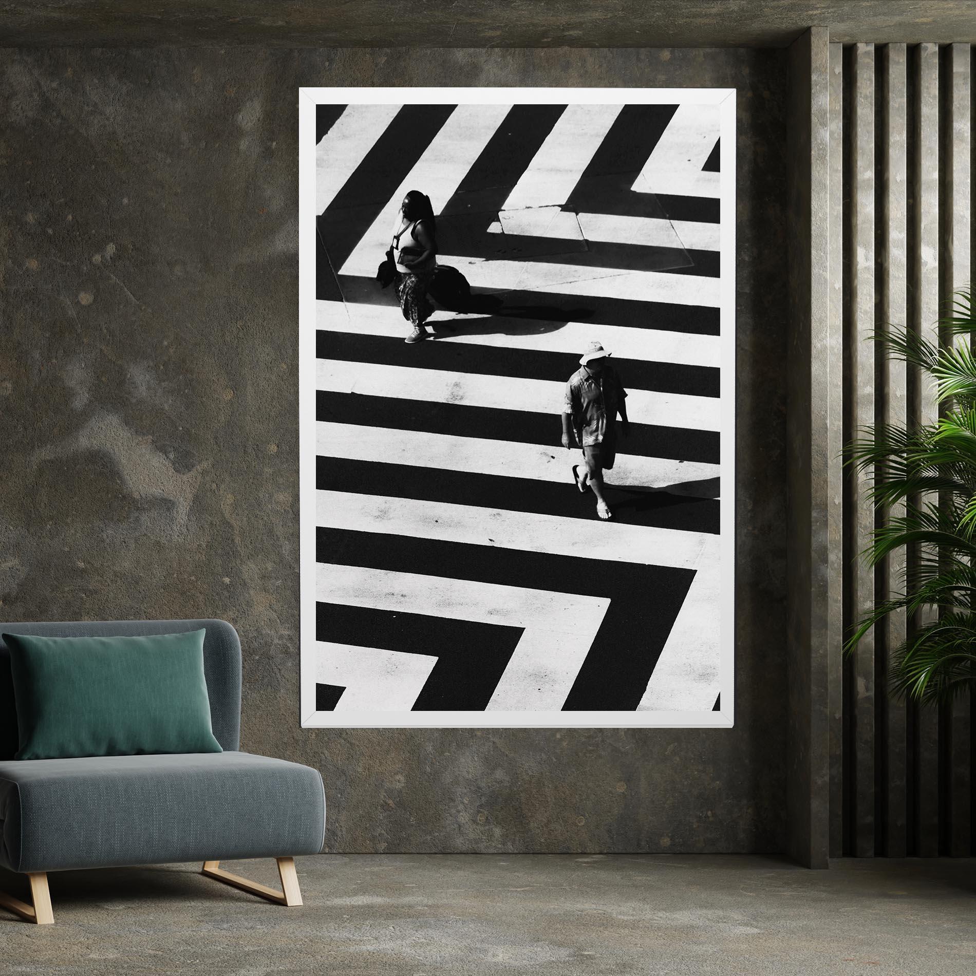 Tablou Canvas Walking On Lines mockup 7