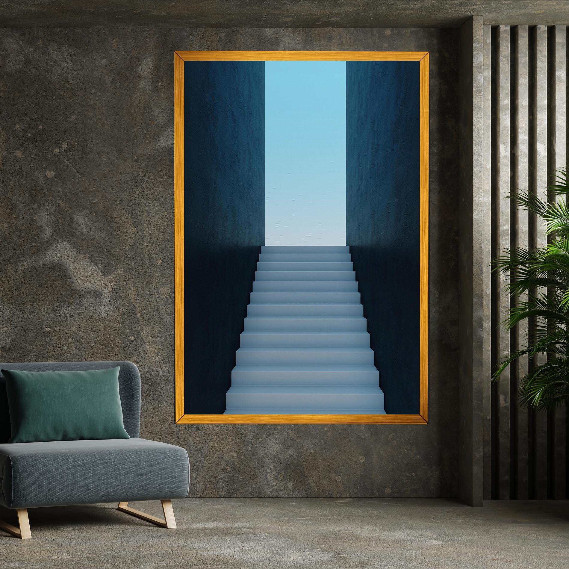 Tablou Canvas Forward Stairs mockup 7