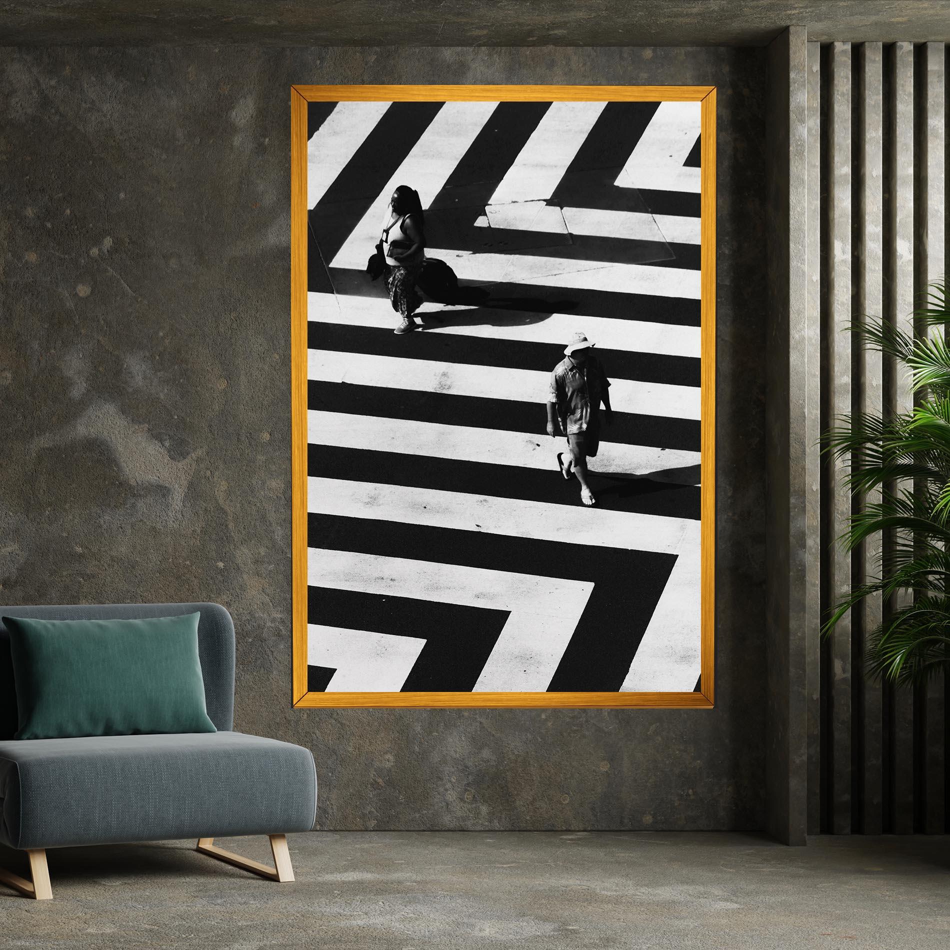 Tablou Canvas Walking On Lines mockup 7