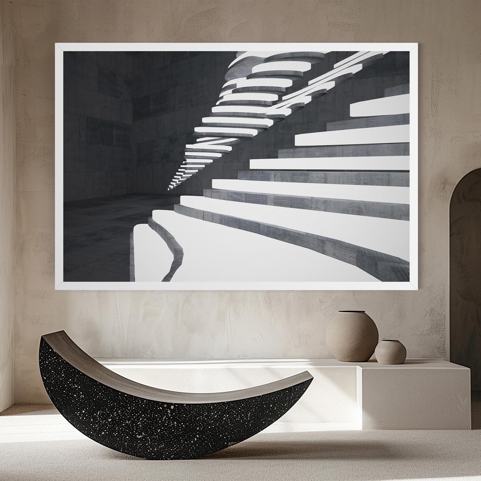 Tablou Canvas Concrete Architecture mockup 8