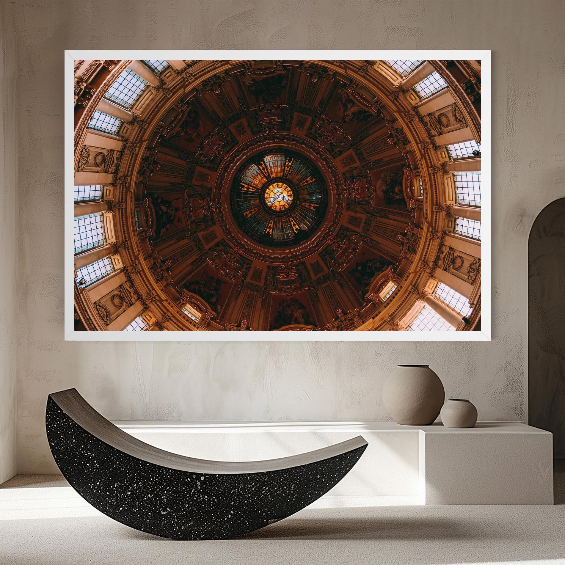 Tablou Canvas Painted Ceiling mockup 8