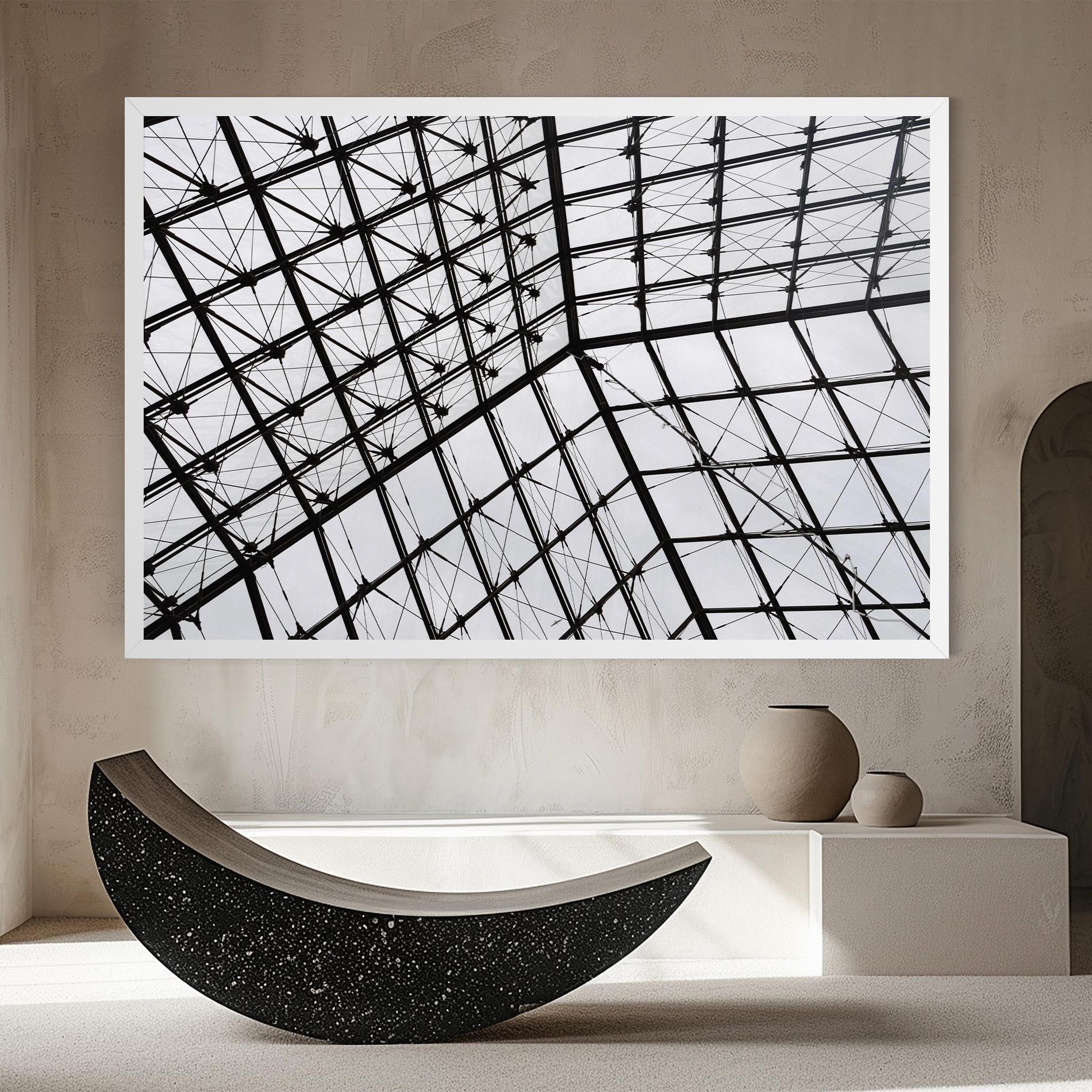 Tablou Canvas Square Ceiling mockup 8