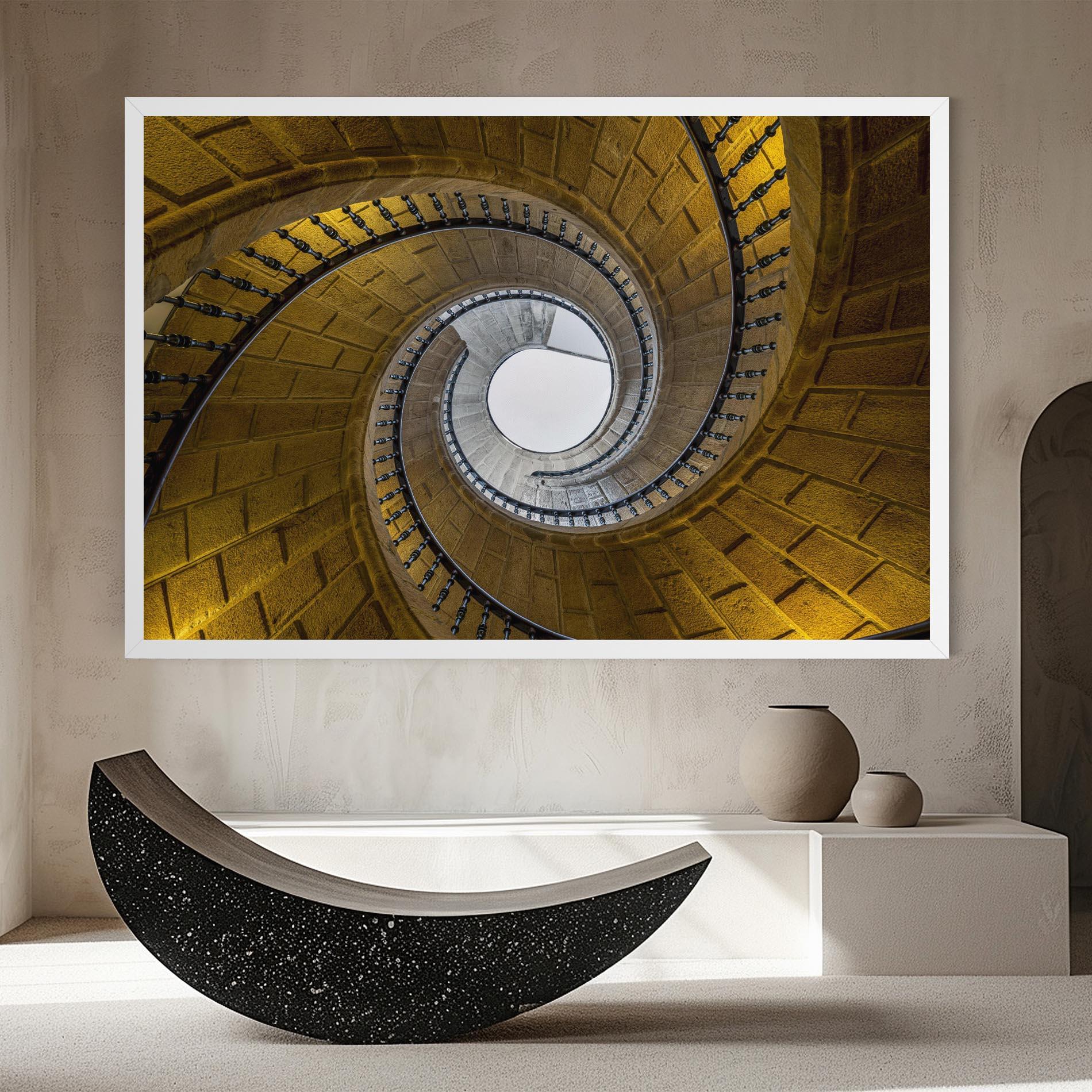 Tablou Canvas Triple Staircase mockup 8