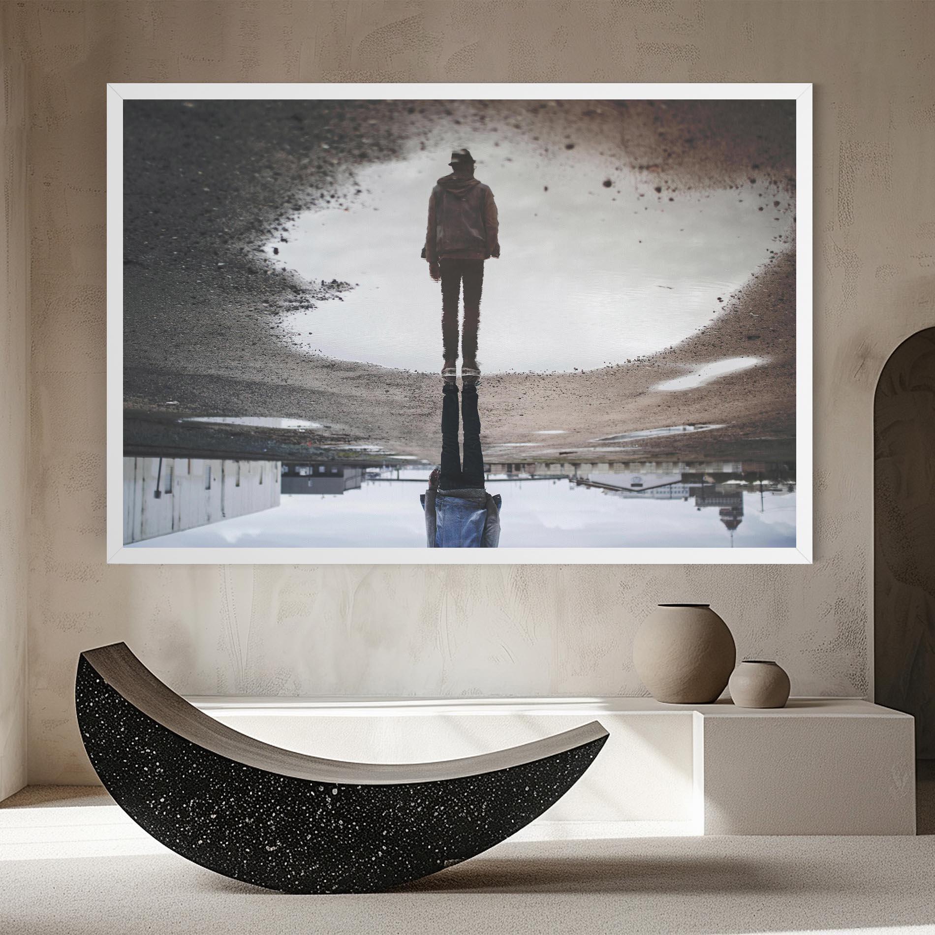 Tablou Canvas Water Refraction mockup 8