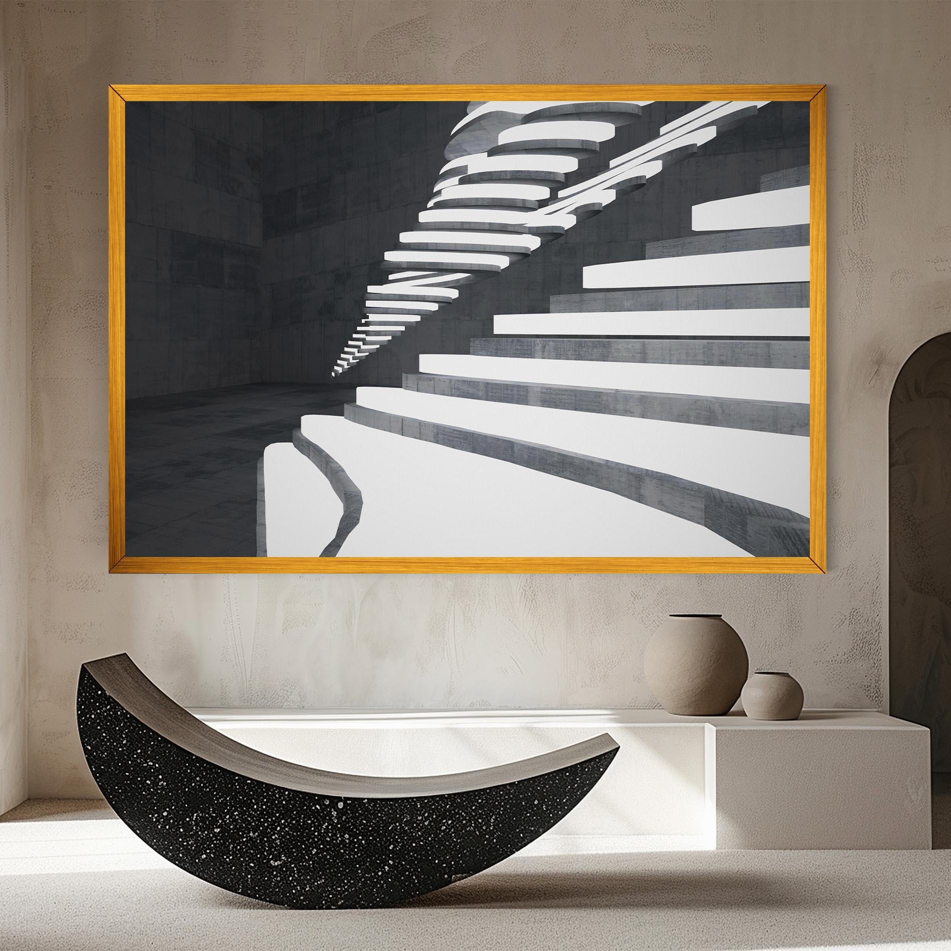 Tablou Canvas Concrete Architecture mockup 8