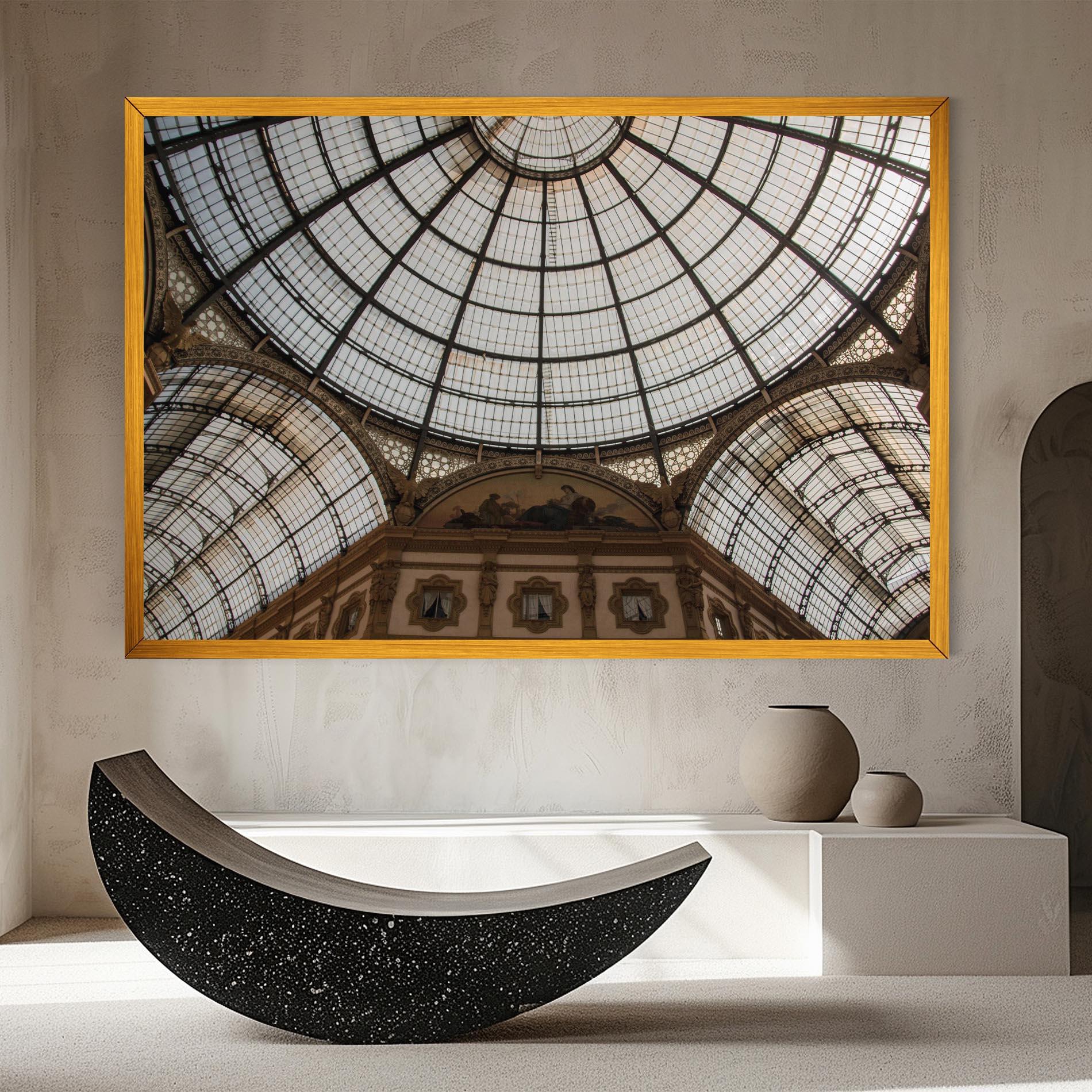 Tablou Canvas Galleria Ceiling mockup 8