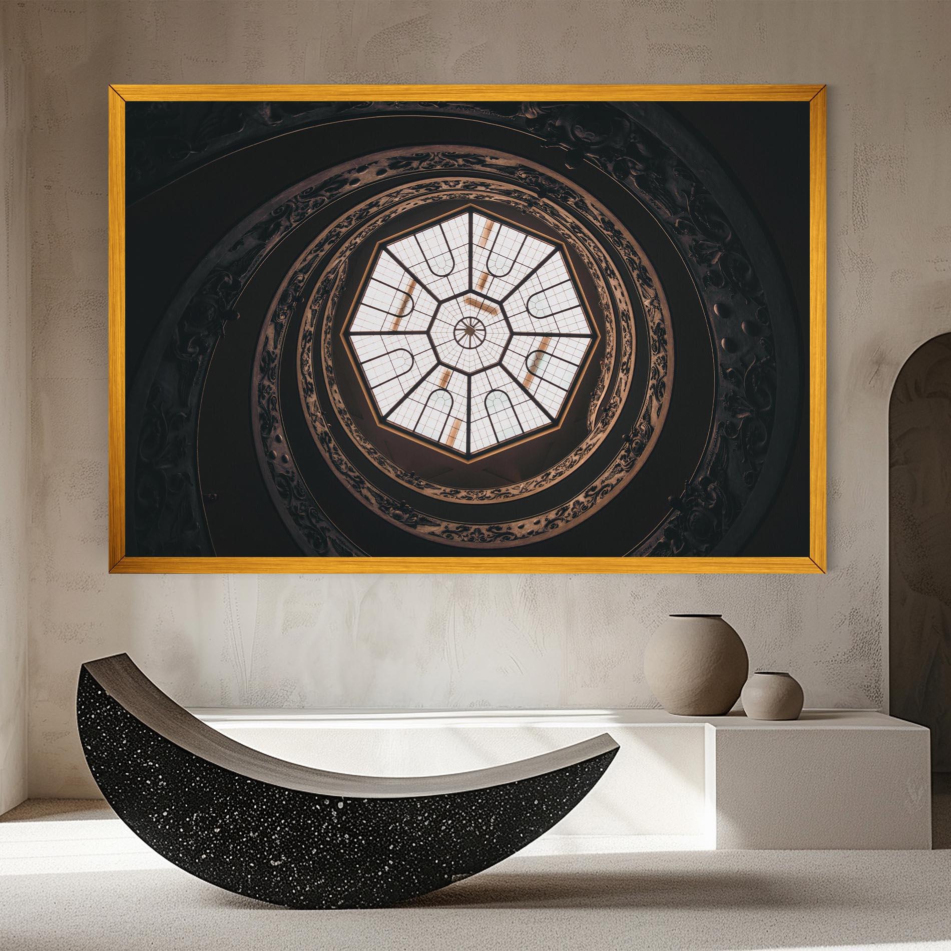 Tablou Canvas Museum Ceiling Daytime mockup 8