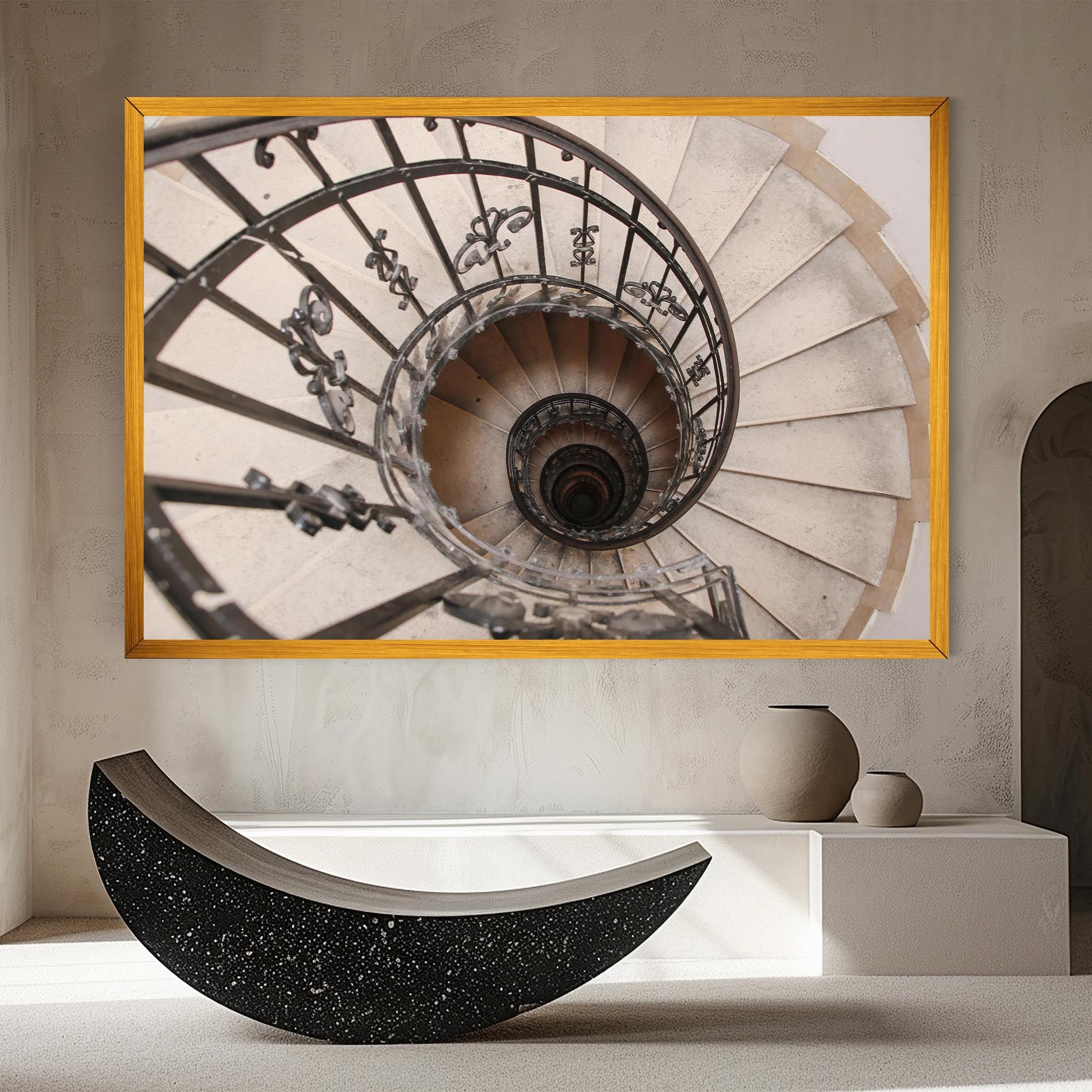 Old House Stairs mockup 8