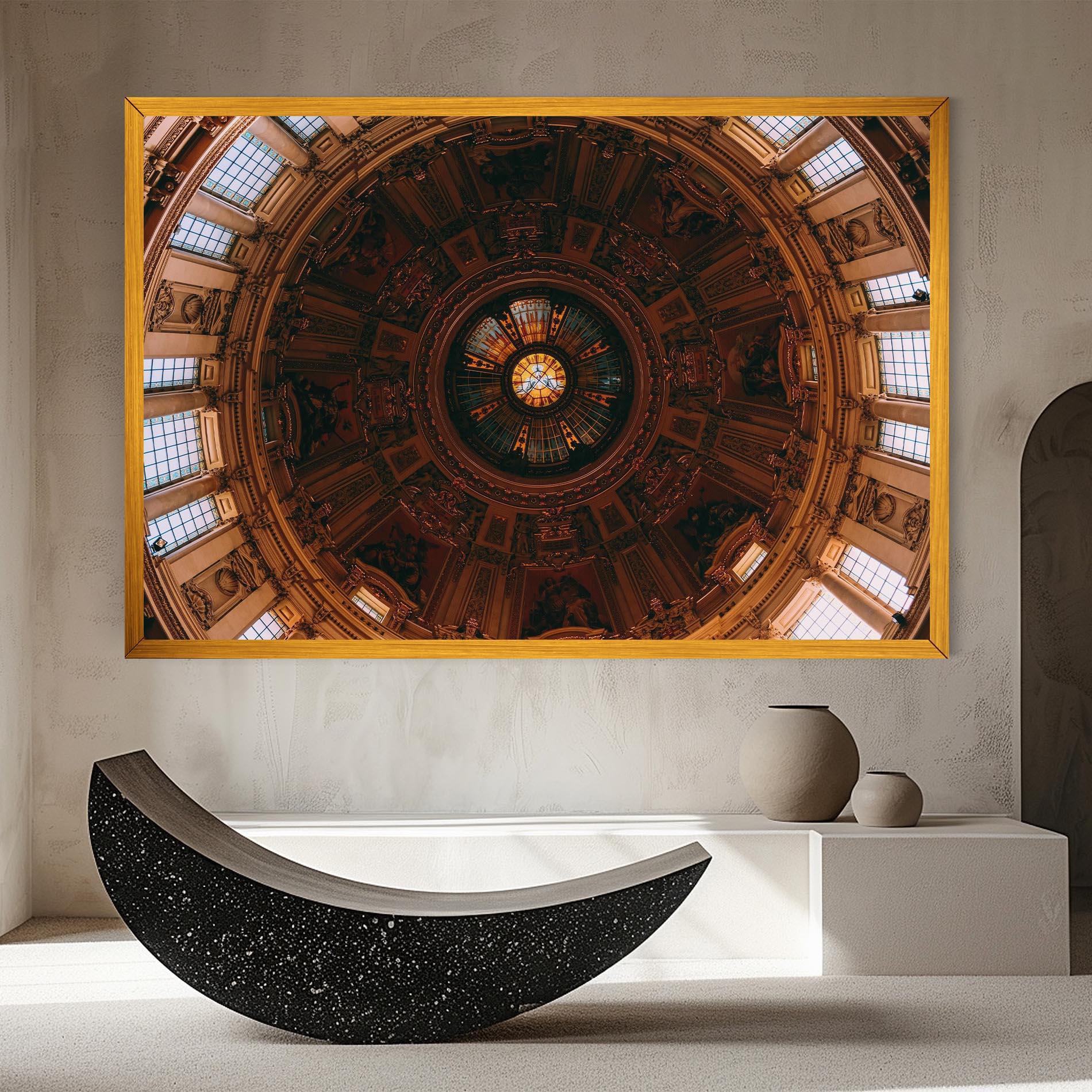 Tablou Canvas Painted Ceiling mockup 8