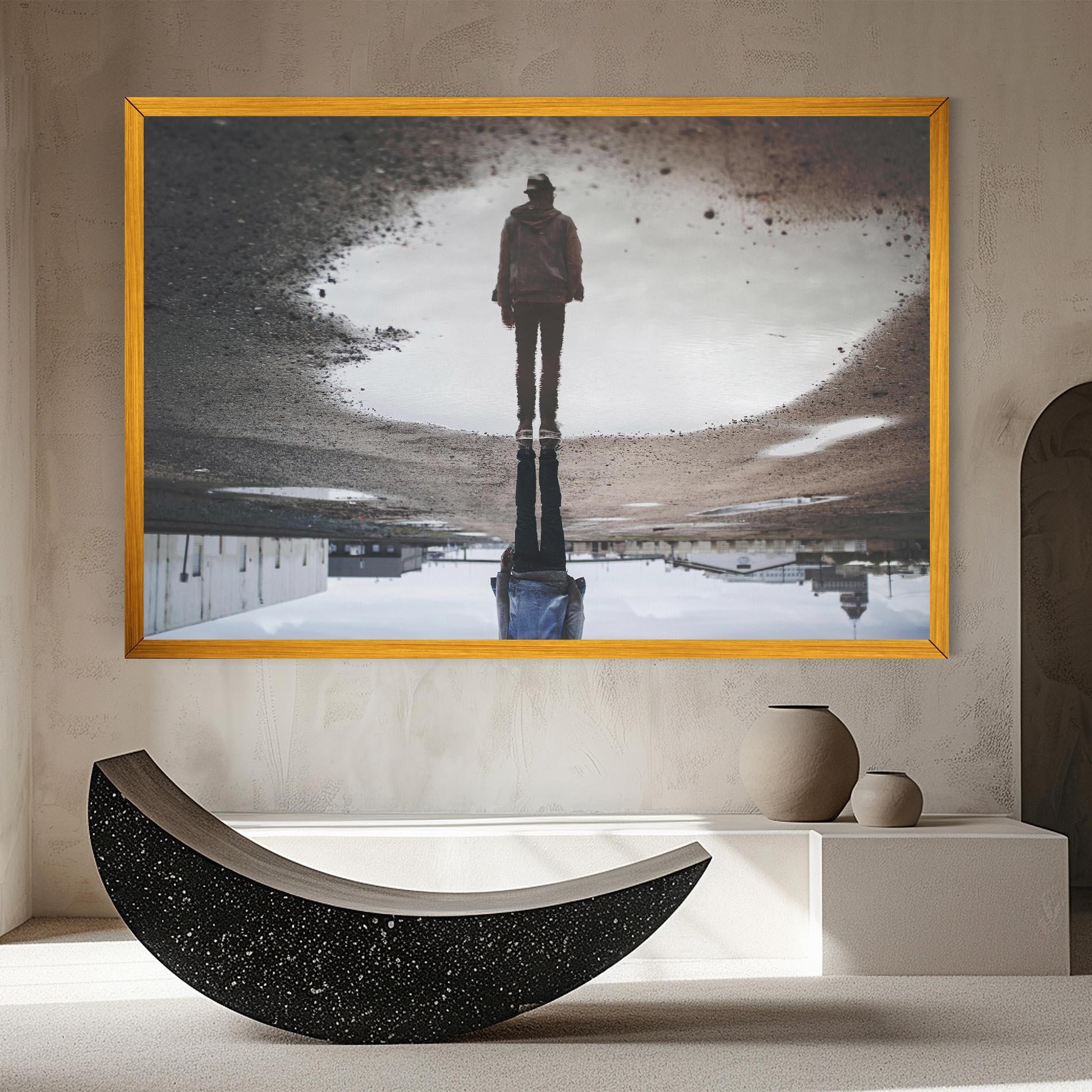 Tablou Canvas Water Refraction mockup 8