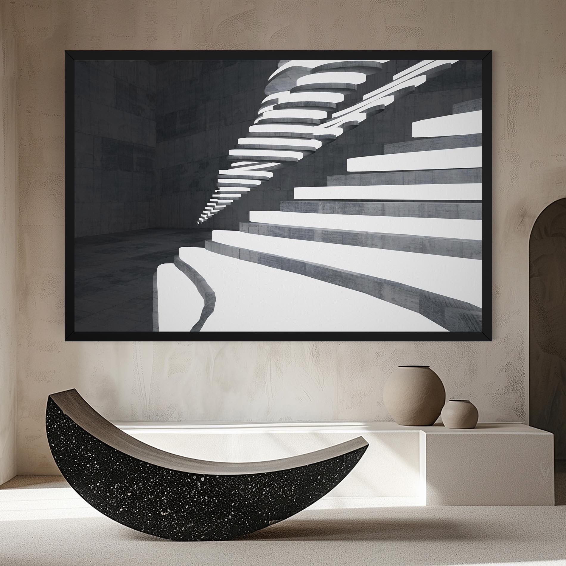 Tablou Canvas Concrete Architecture mockup 8