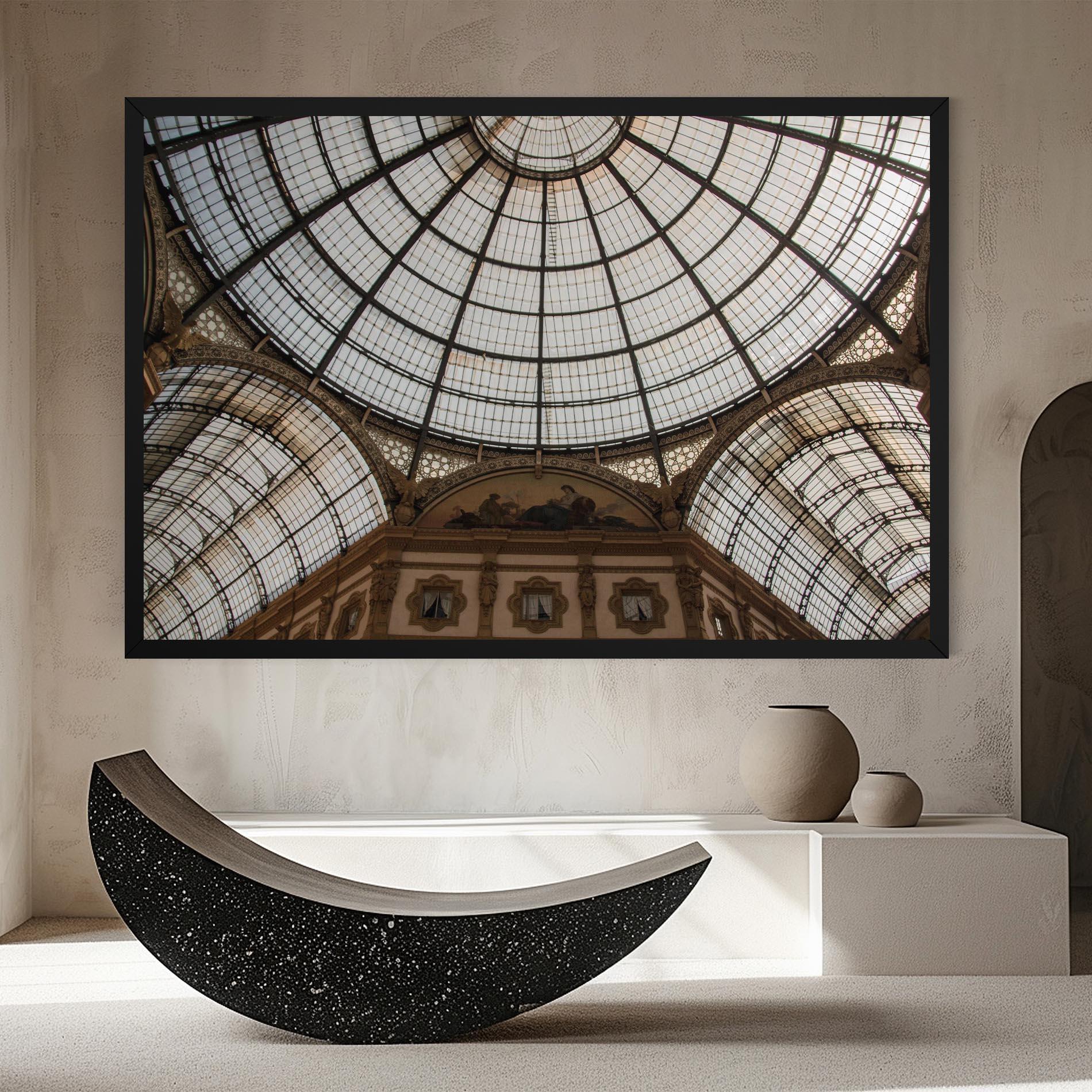 Tablou Canvas Galleria Ceiling mockup 8