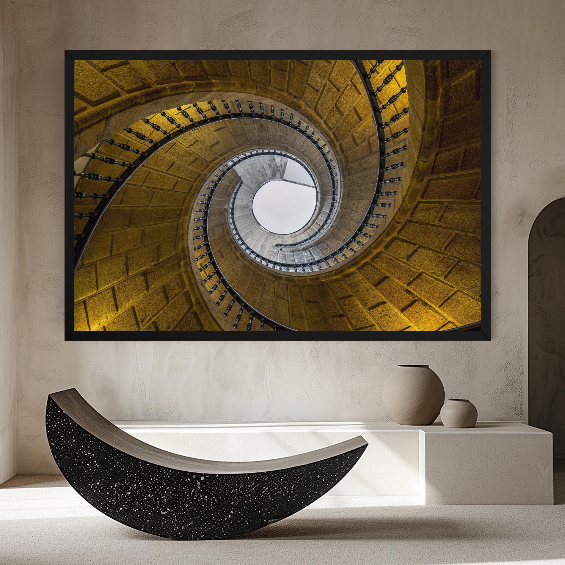 Tablou Canvas Triple Staircase mockup 8