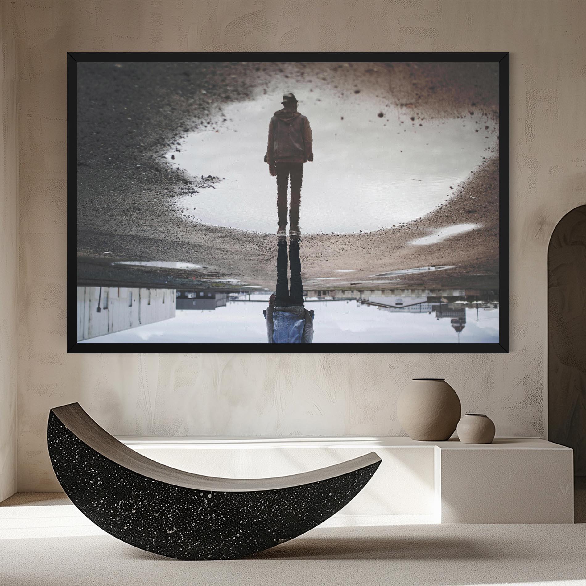 Tablou Canvas Water Refraction mockup 8