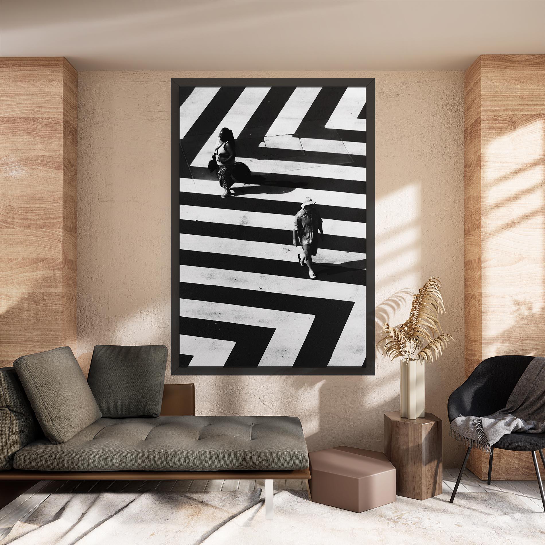 Tablou Canvas Walking On Lines mockup 8