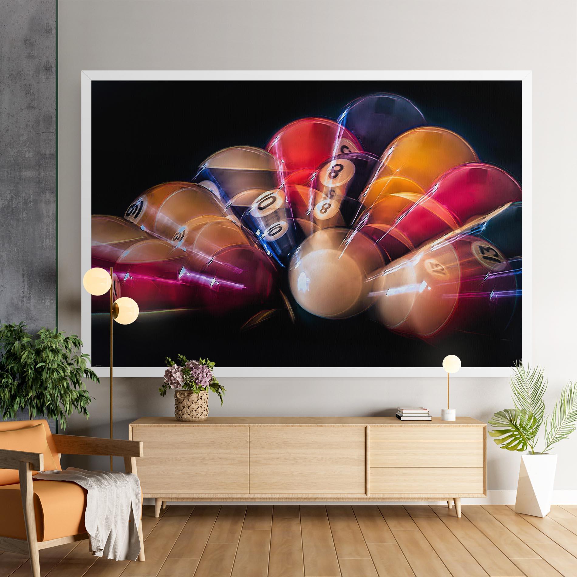 Tablou Canvas Bowling Balls mockup 9