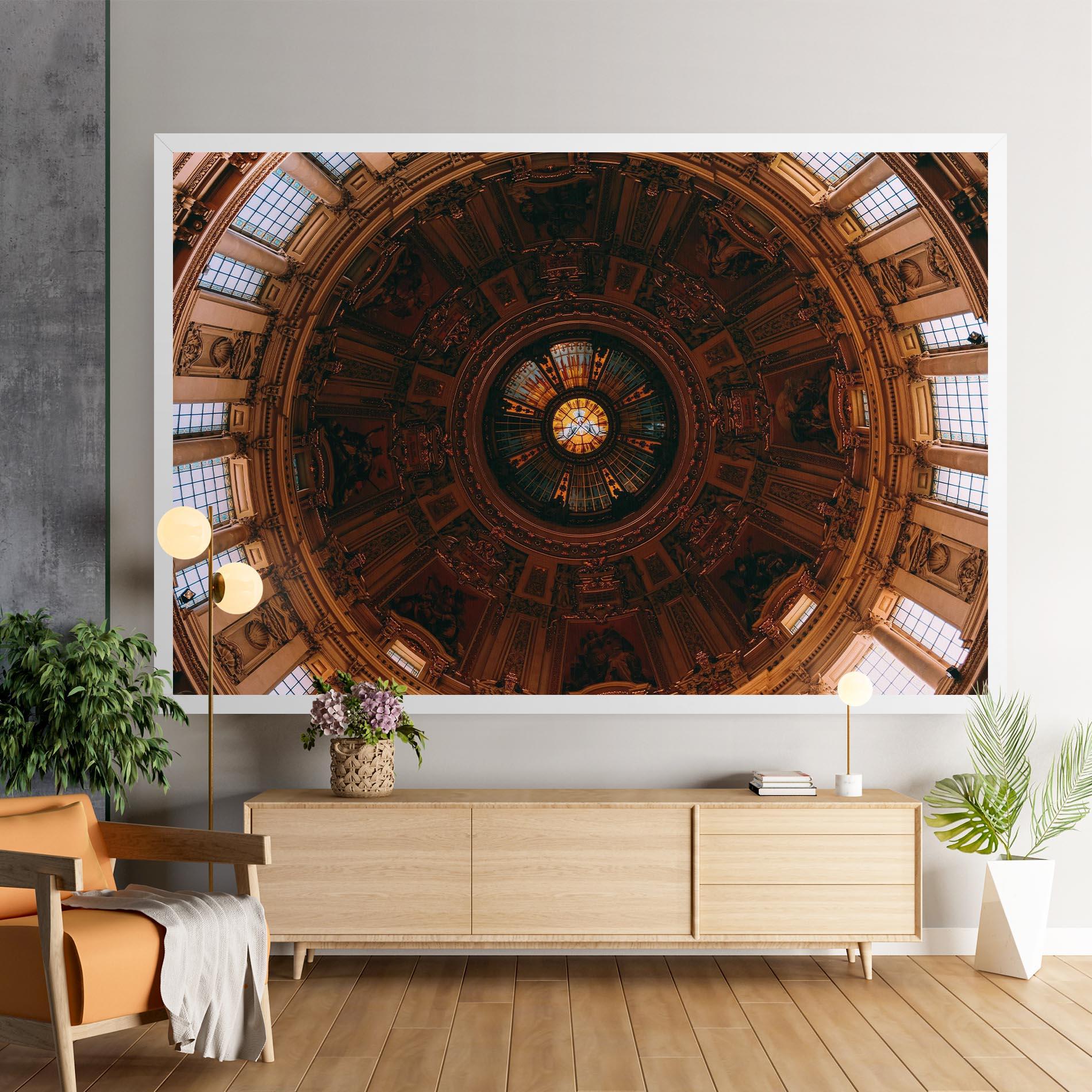 Tablou Canvas Painted Ceiling mockup 9