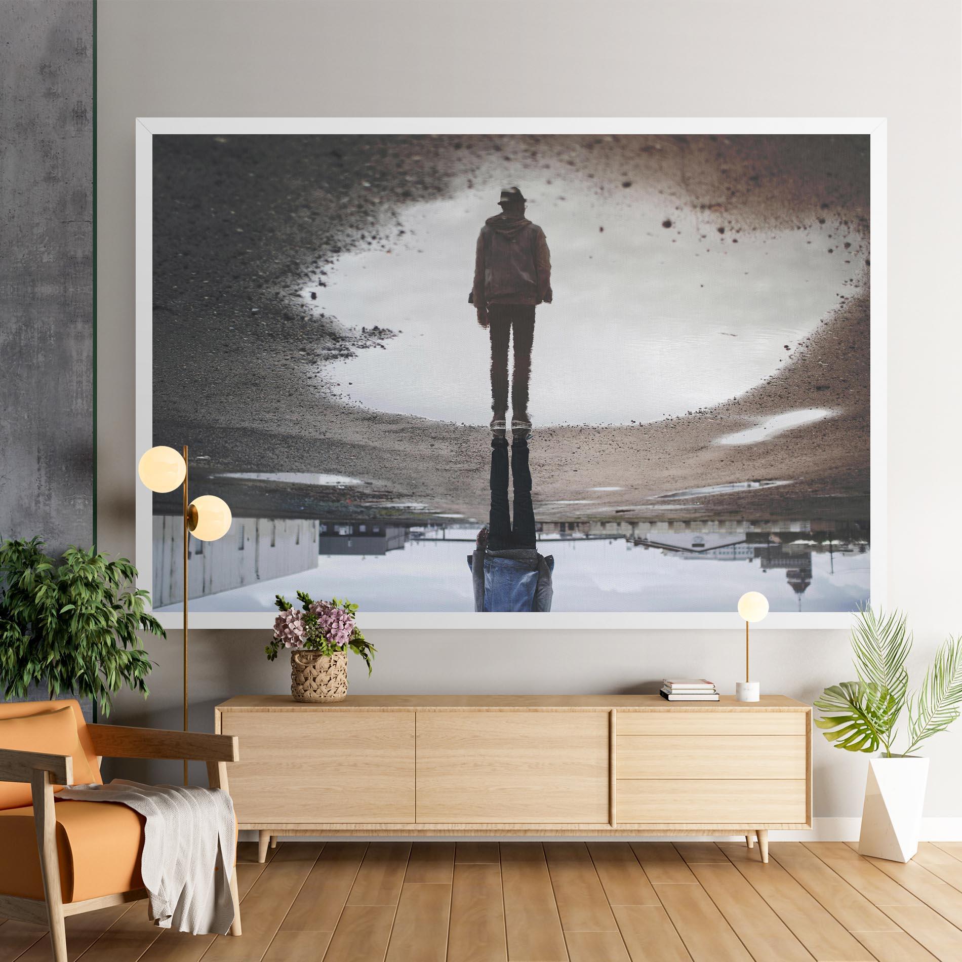 Tablou Canvas Water Refraction mockup 9