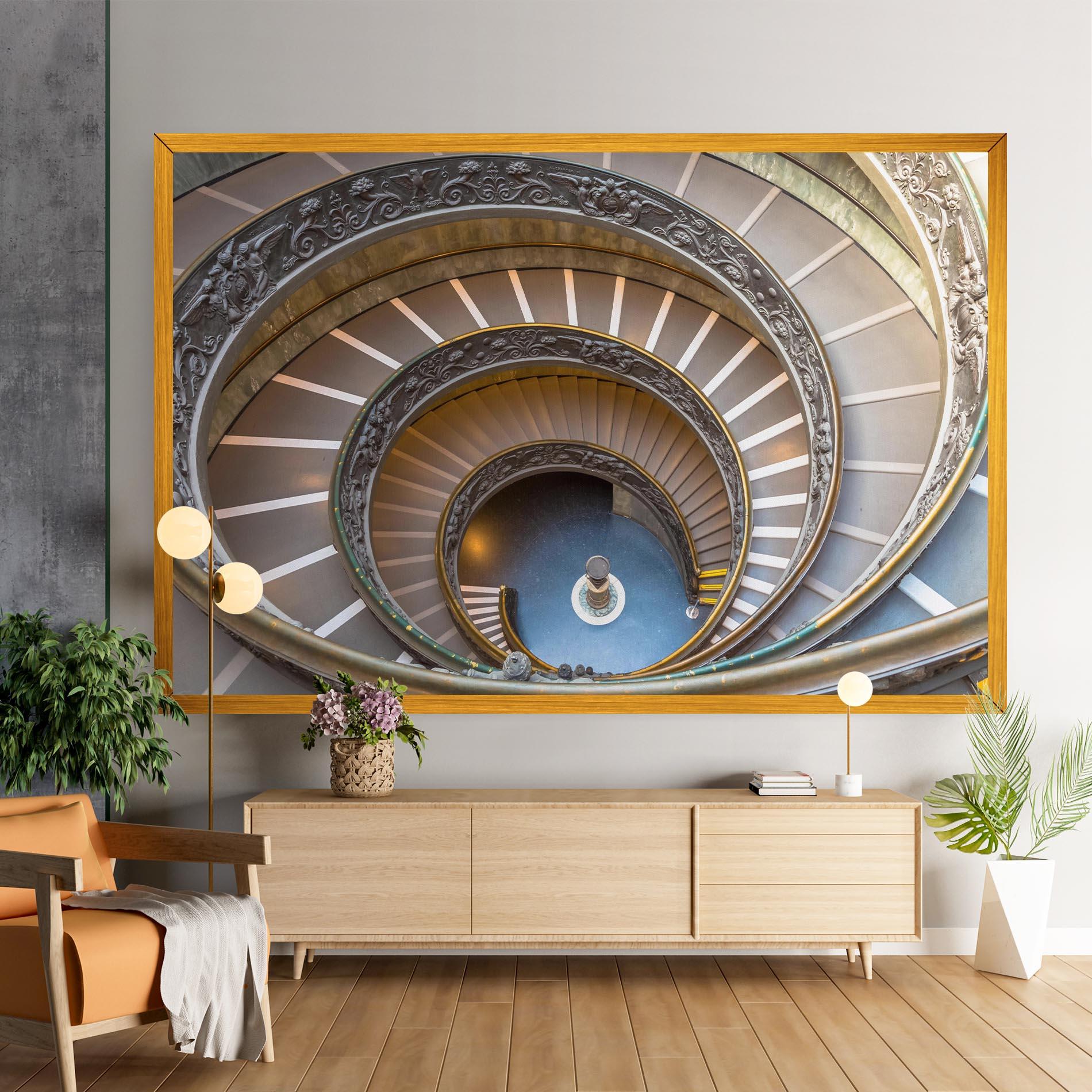 Tablou Canvas Colored Stairs mockup 9