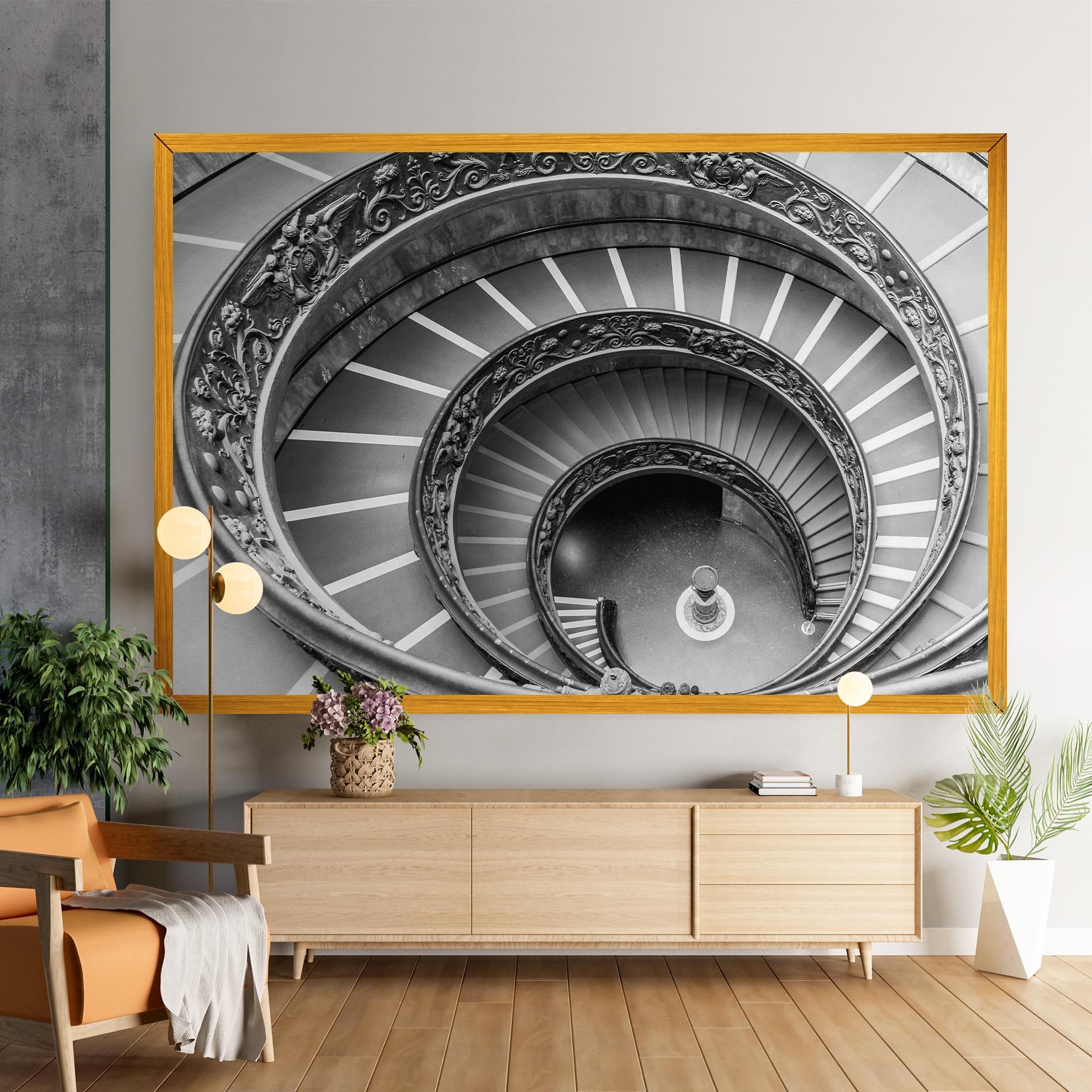 Grey Spiral mockup 9