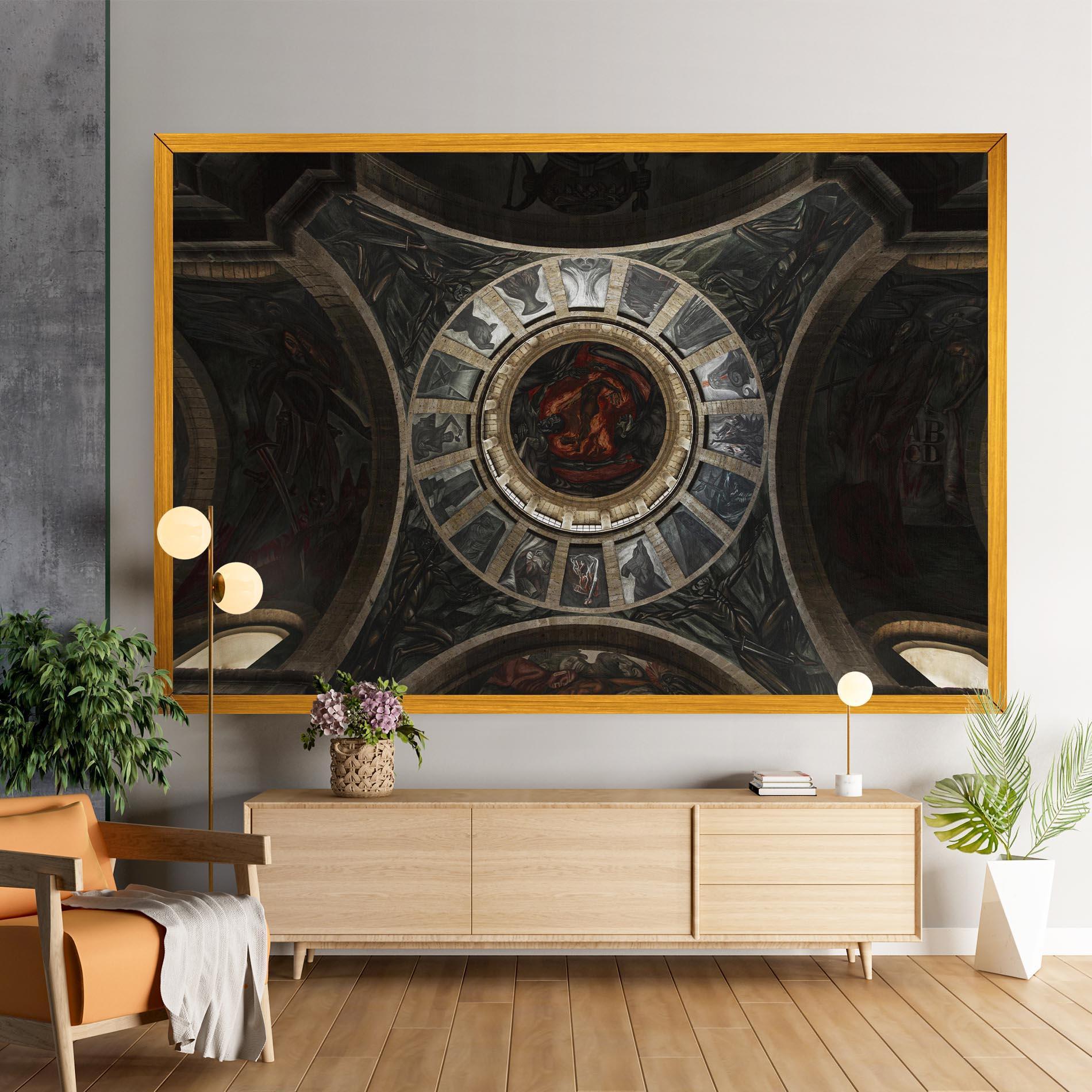 Tablou Canvas Mexico Architecture mockup 9