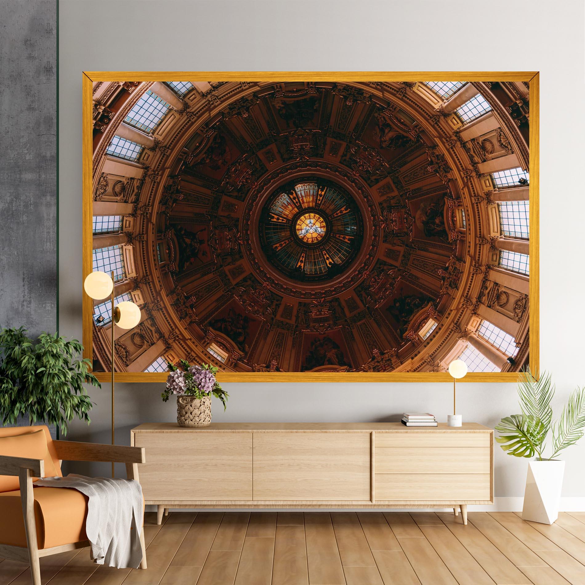 Tablou Canvas Painted Ceiling mockup 9