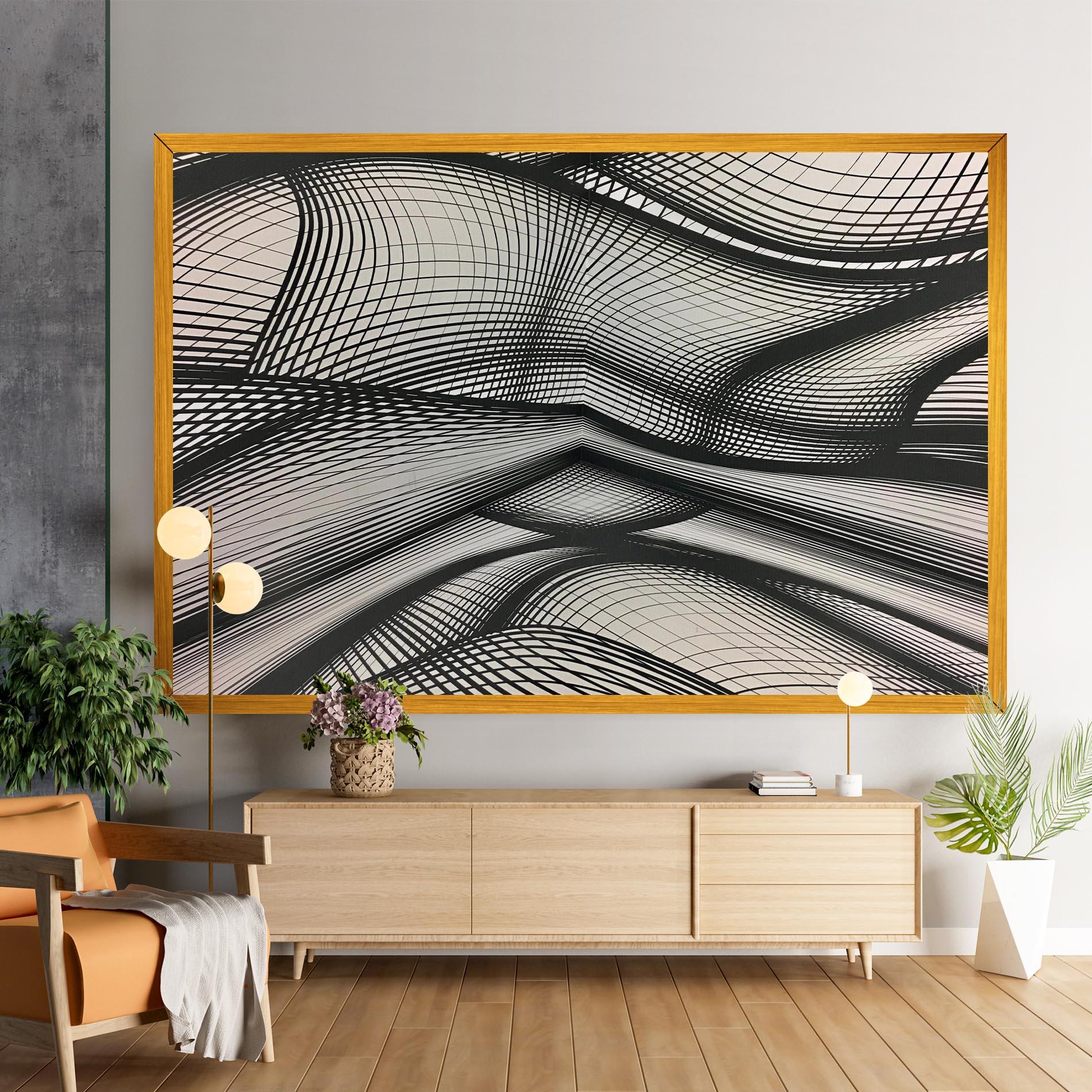 Tablou Canvas Room Drawing mockup 9