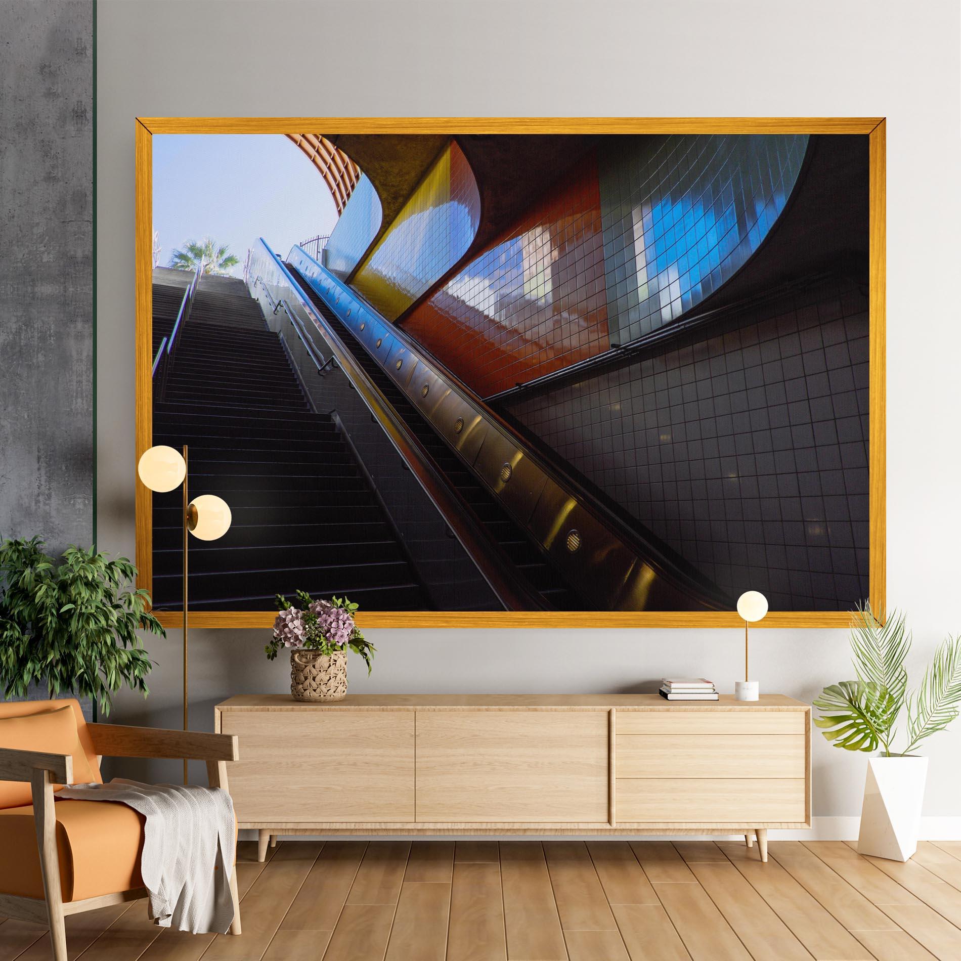 Tablou Canvas Up Stairs mockup 9